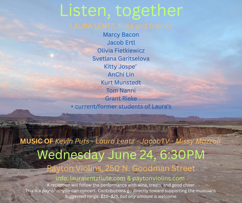 Listen, together