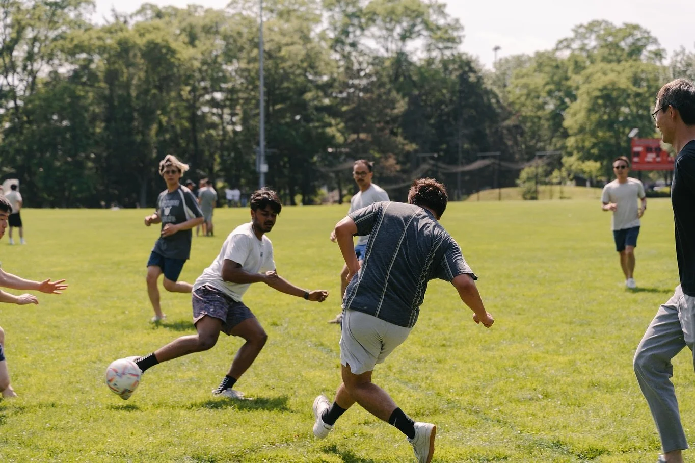 Summer has been full of sports ⚽️🏐🏀at Reclaimer! Join us for one of our games after Sunday Service. 

For those who are around, see you this Sunday ☀️