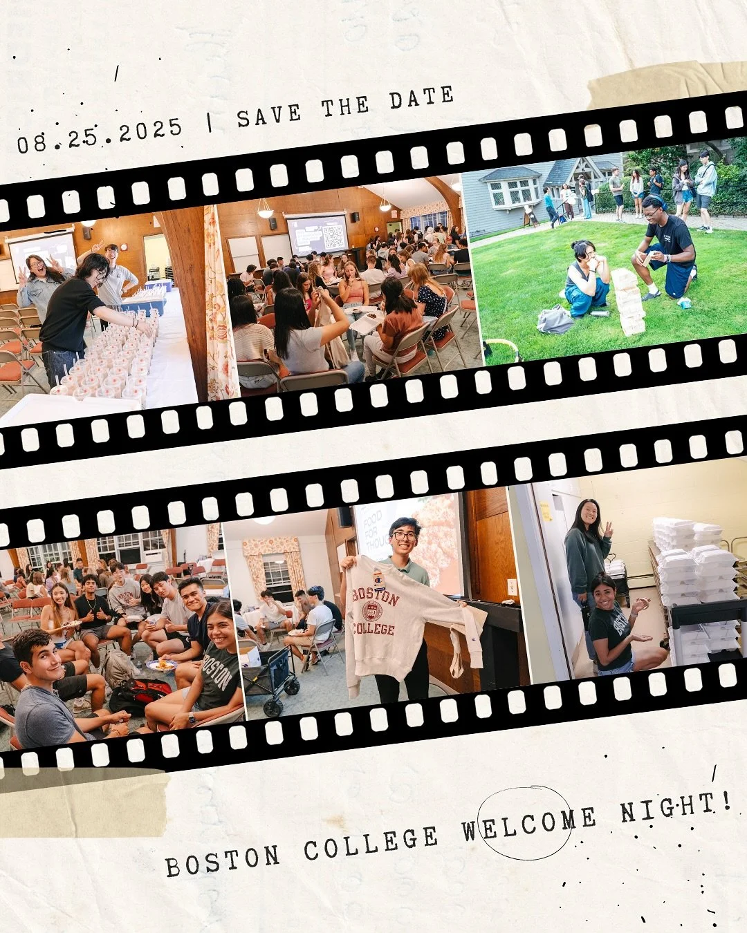 BC Welcome Night 🎉is 8/25 (Mon) 6:30PM
📍 Church of the Redeemer, Chestnut Hill

(Swipe to see more info) Go Eagles! 

#bostoncollege #BC2029