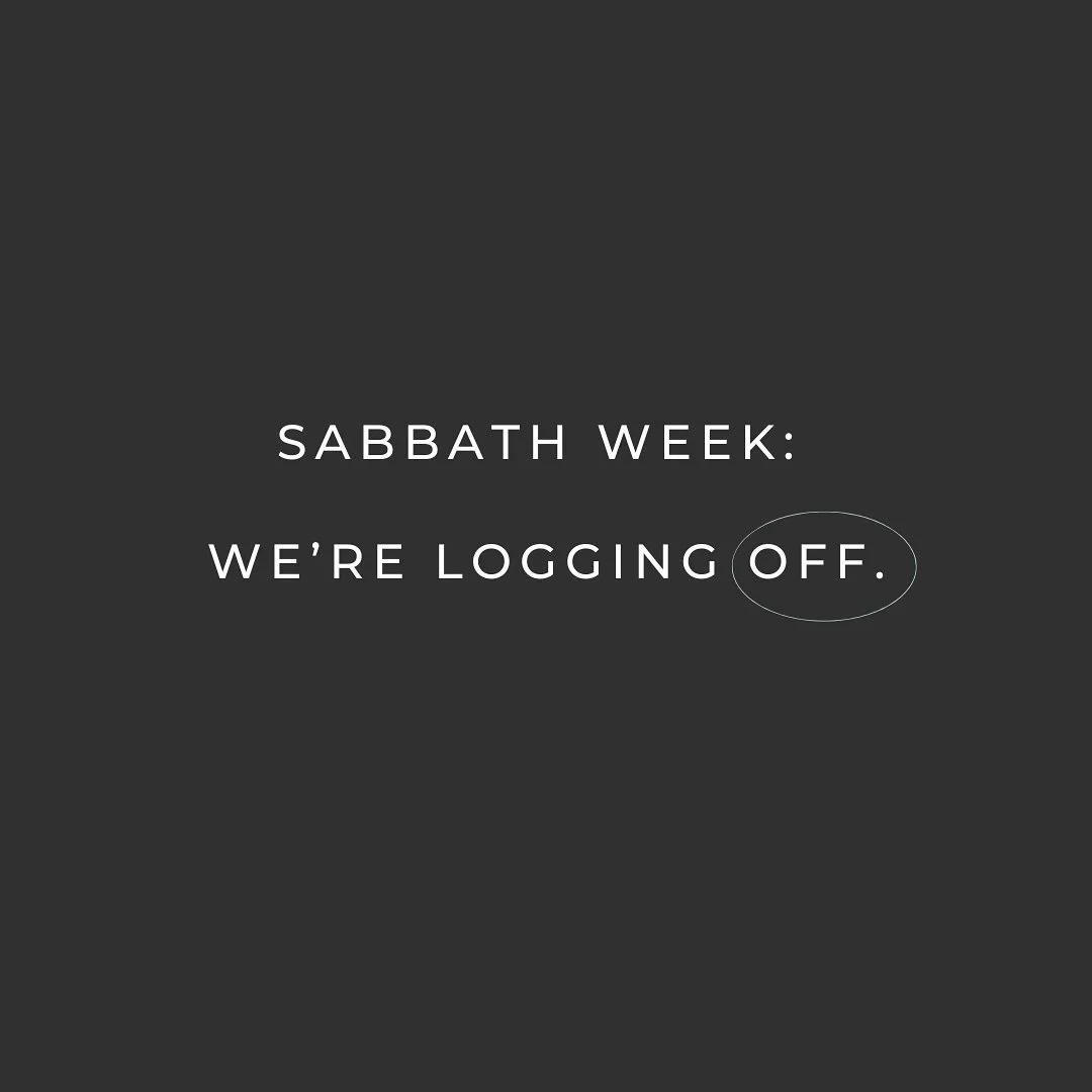 We&rsquo;re logging off for Sabbath Week!  Reclaimer staff are resting and recharging&mdash;and we want to encourage you to do the same. Unplug and take time to notice how God is moving in and around you!

See you next week.

#sabbath #unplug #reclai