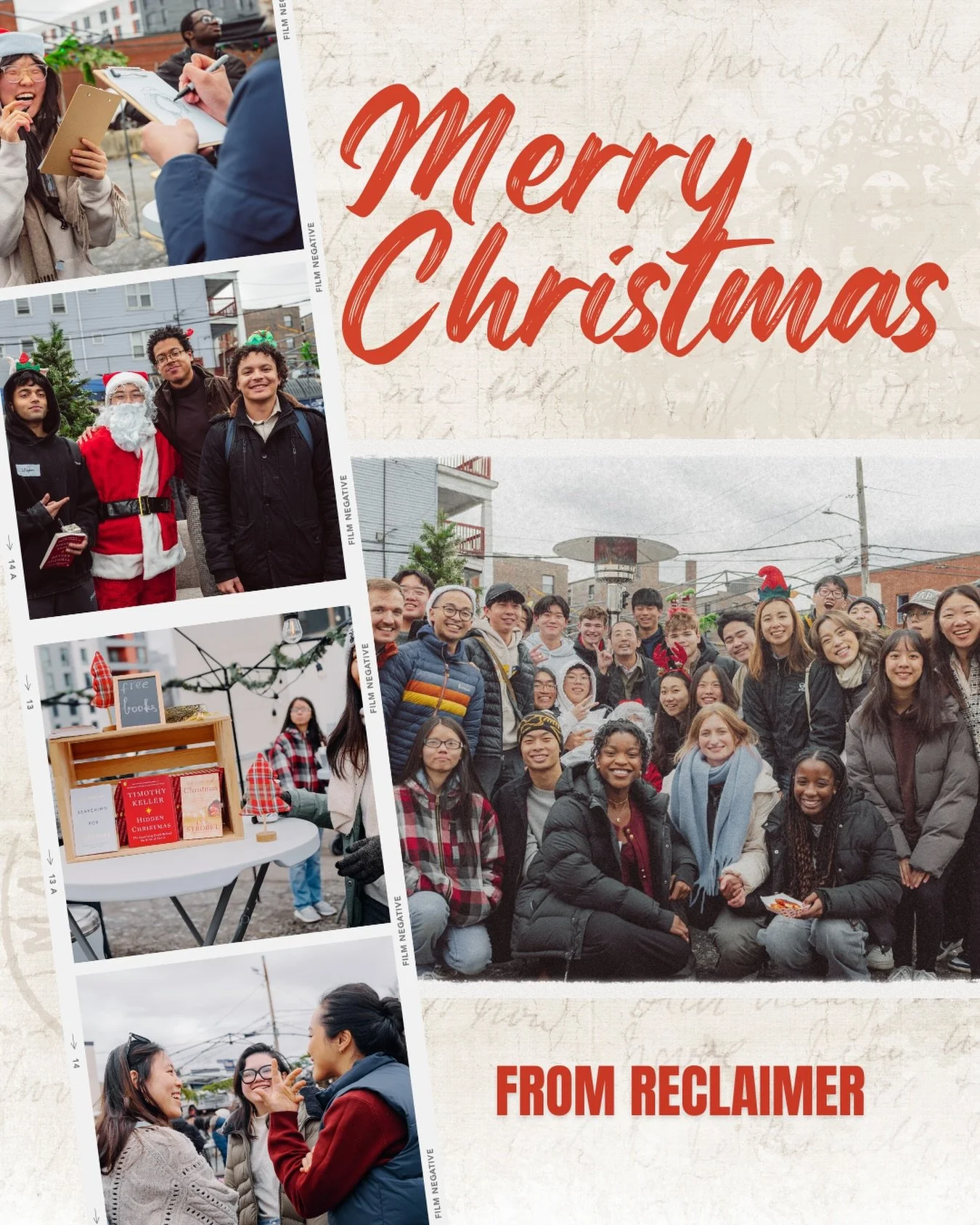 Merry Christmas! Wishing everyone a day full of warmth and joy! 💛 #reclaimercollegechurch #christmas #happyholidays