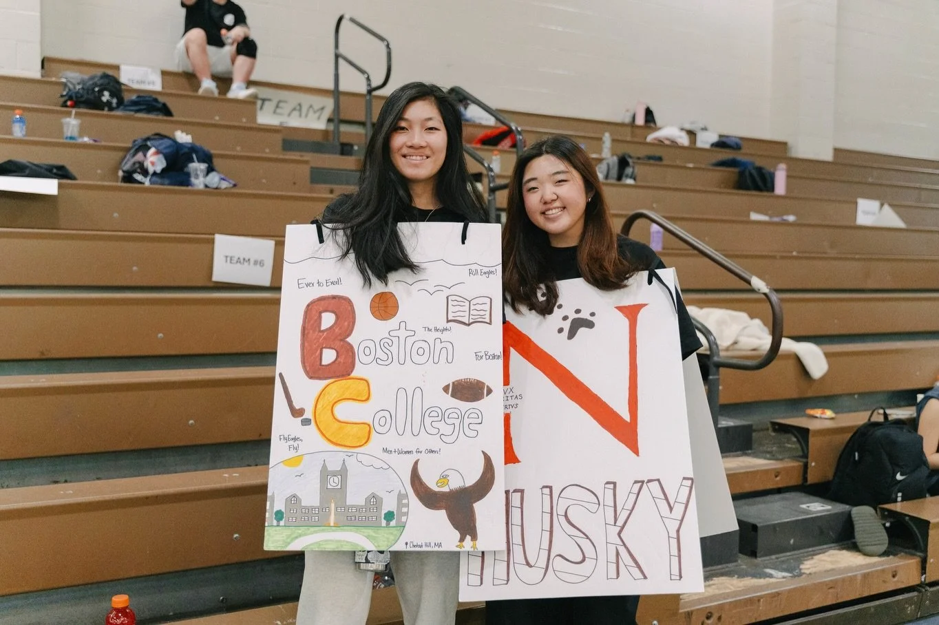 Thankful for the opportunity to volunteer at AYM&rsquo;s Boston-side volleyball tournament! 

#volleyball #collegevolunteers