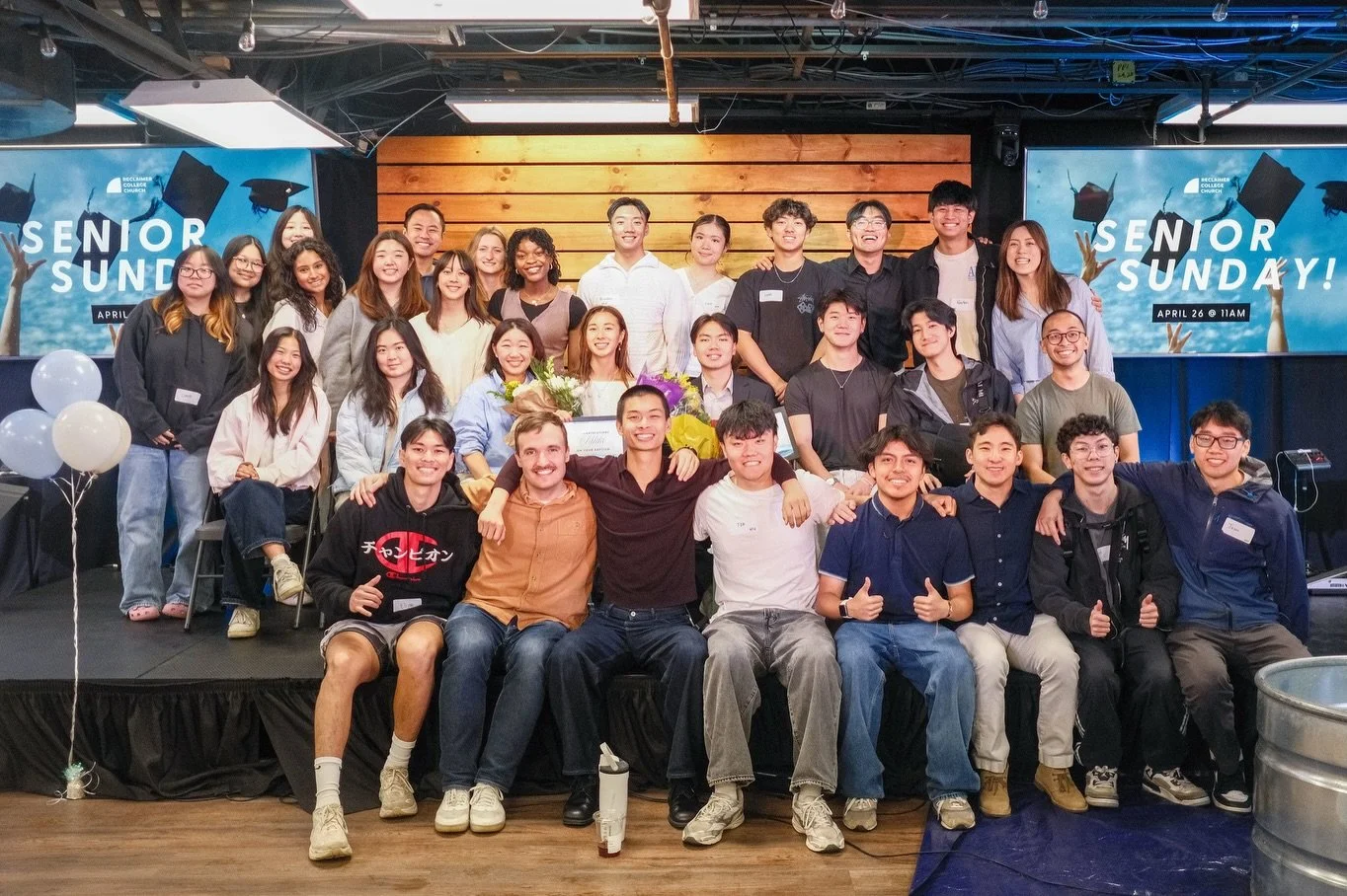 Congrats to @nikkii.leee and @dannywhyye for getting baptized this past Sunday! 

#baptism #reclaimercollegechurch