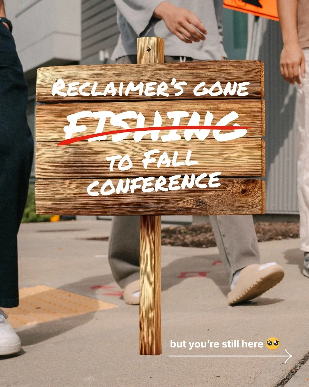 Fall Conference is happening this Sunday, but if you're still here, DON'T WORRY!

We are, too :) See you at Denby for a cozy combined service at 11am!