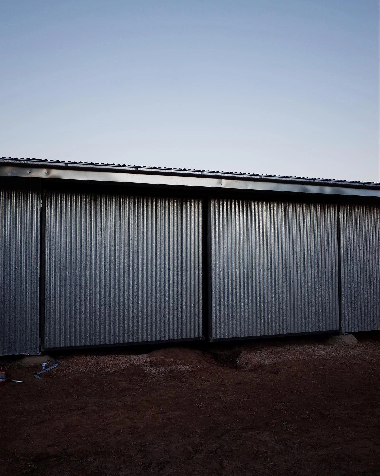 Fabrication and installation of steel barn/shed doors