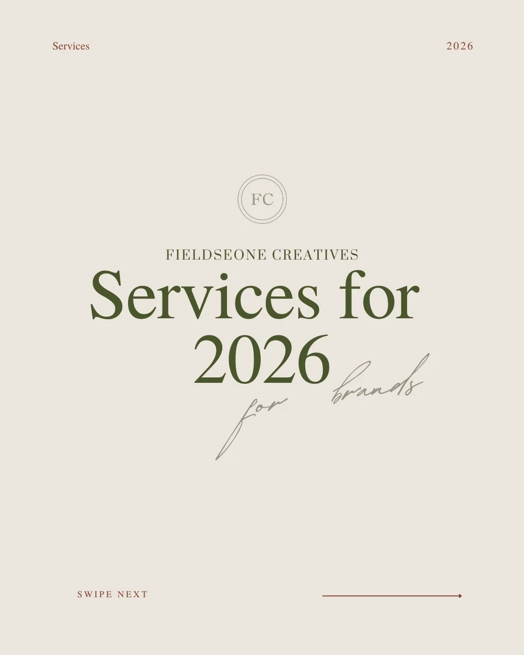 ✨ Services for 2026 are here.

We support brands who care about how they show up with thoughtful strategy, refined visuals, and content designed to grow alongside their business.

From social media management and content creation to commercial photog