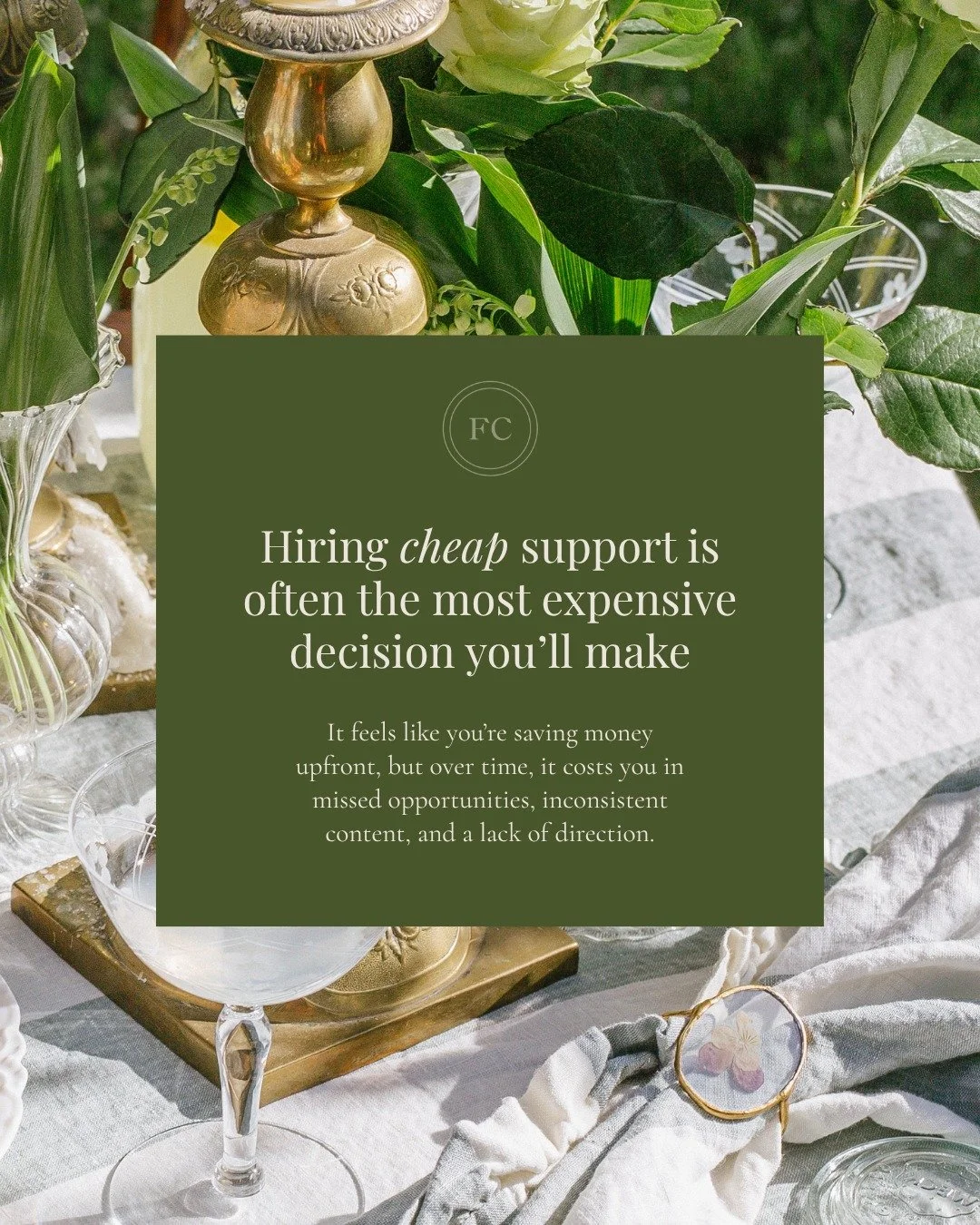 Your content should be doing more than just filling space.

It should reflect the level your business is operating at.
It should support your growth.
It should connect with the right people in a way that feels clear and natural.

And if it&rsquo;s no