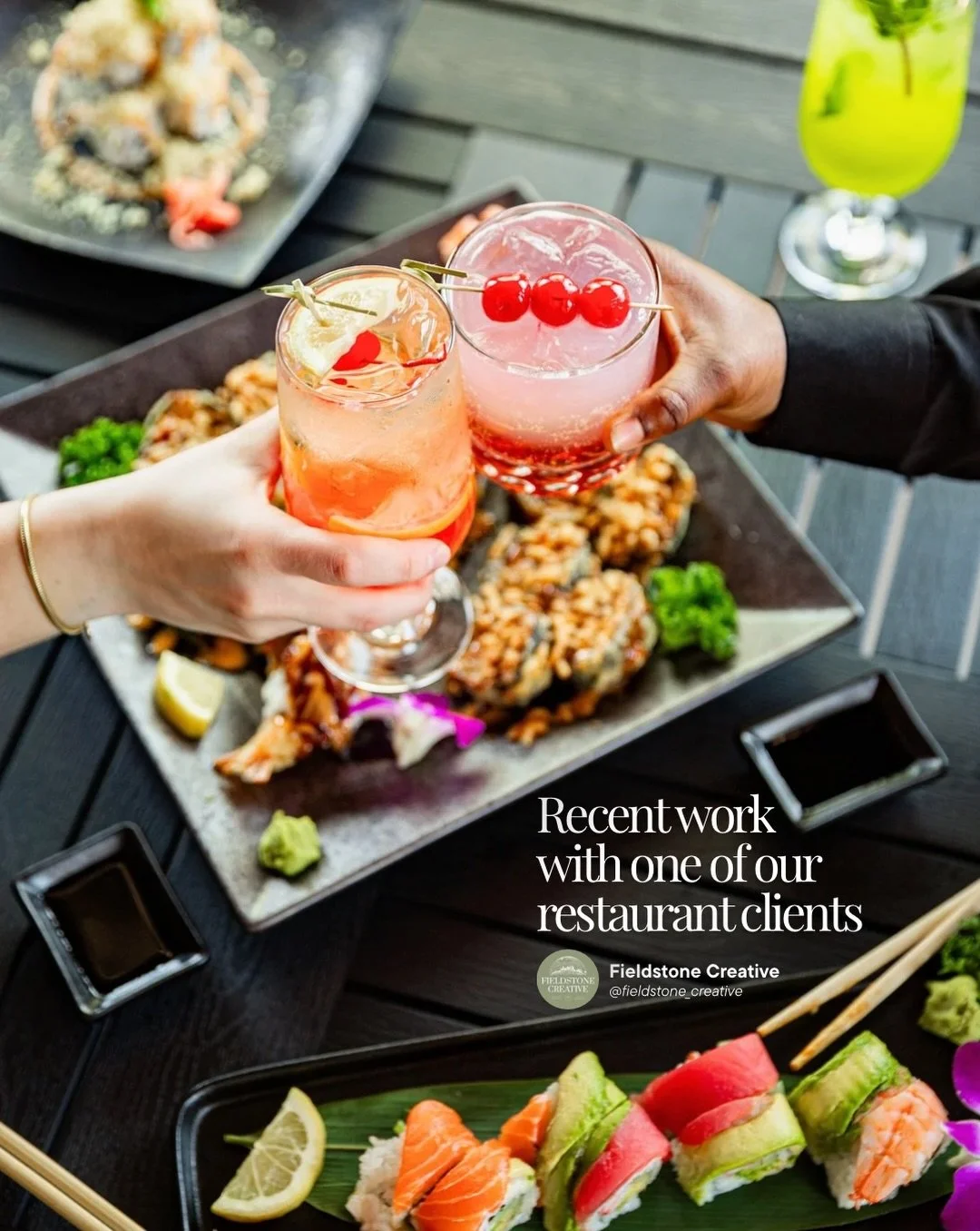 Good food deserves to be seen. 🍜✨

We recently teamed up with one of our restaurant clients to capture the energy of their new space, the artistry on every plate, and those little moments that make dining out feel special.

From steaming bowls of ra