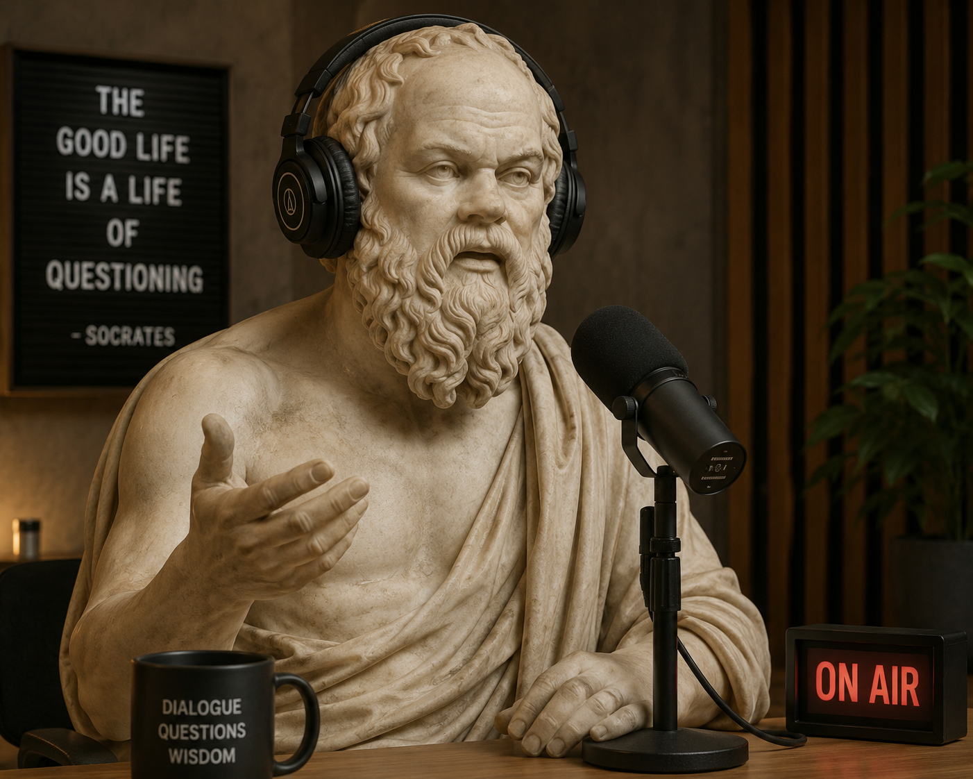 Socrates Had a Podcast. Hear Me Out.