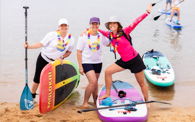 Paddle across the Bay