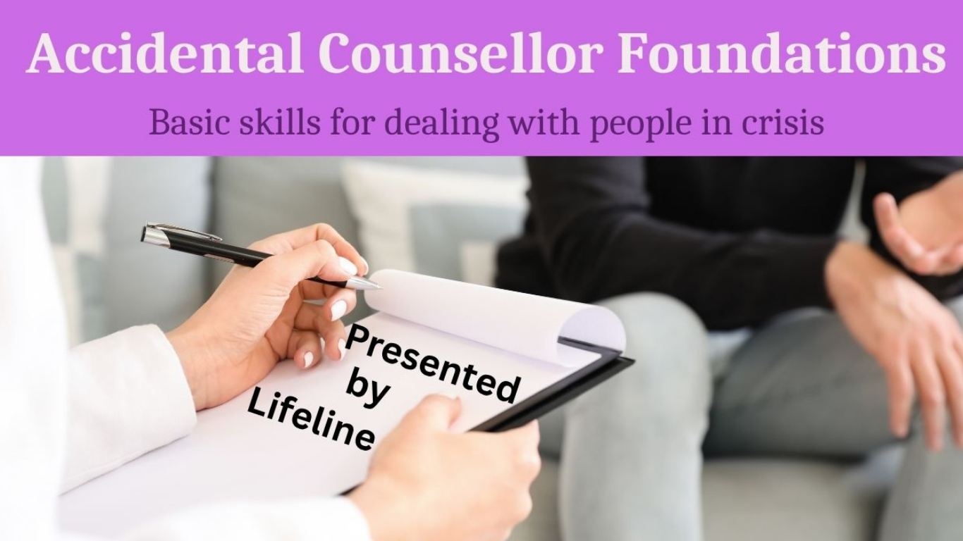 Accidental Counsellor Foundation Workshop - Bendigo