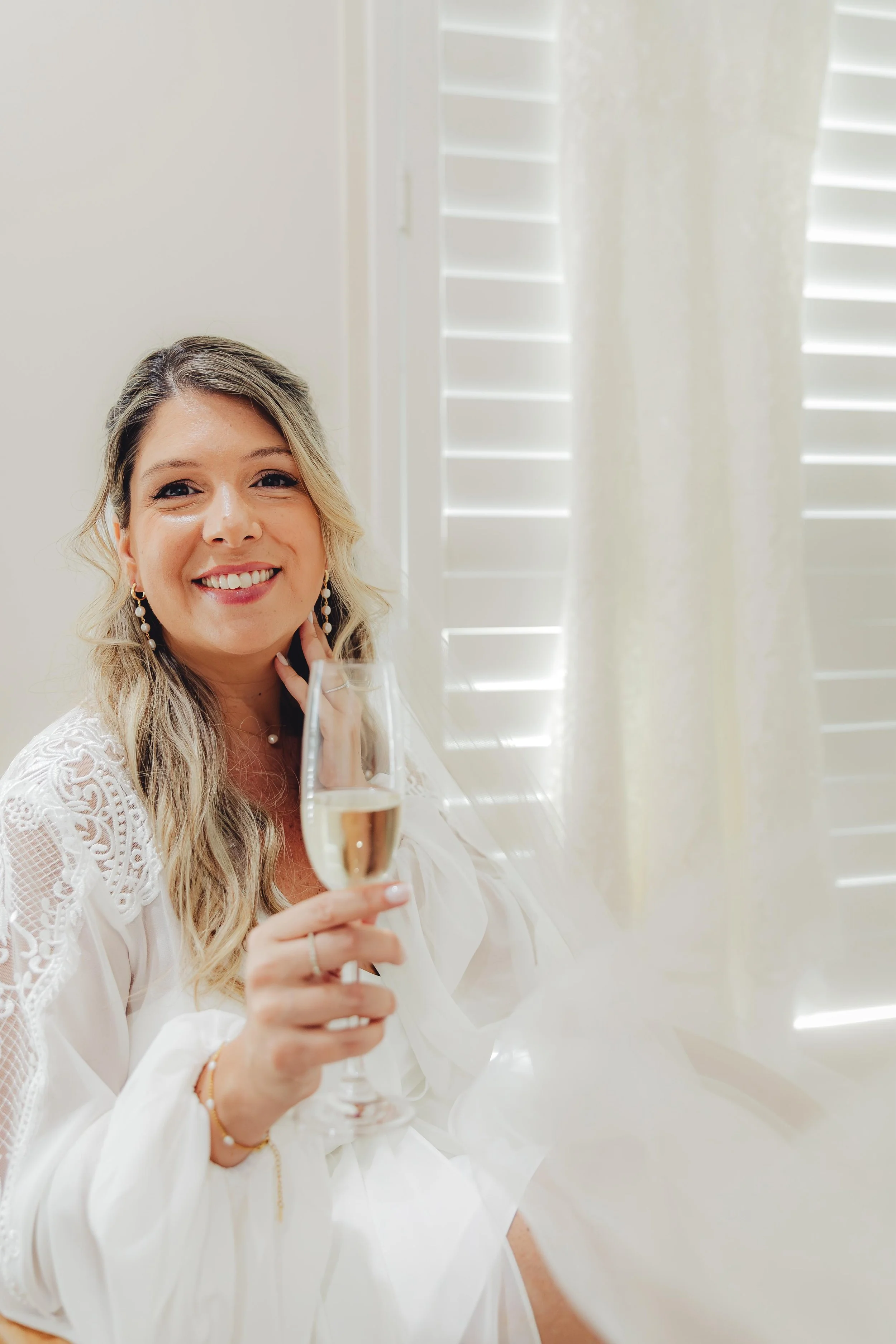 Mobile bridal hair and makeup for Sunshine Coast Noosa wedding
