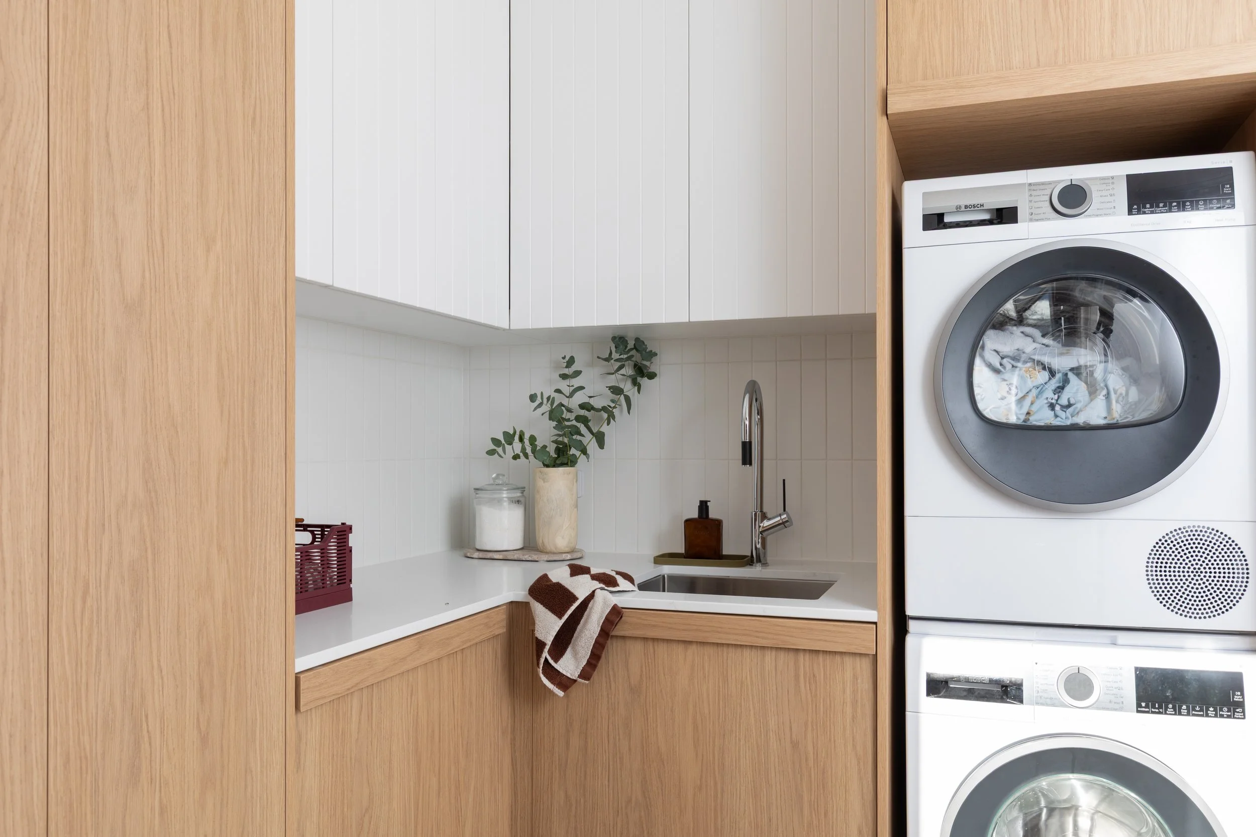 Contemporary Coastal Laundry