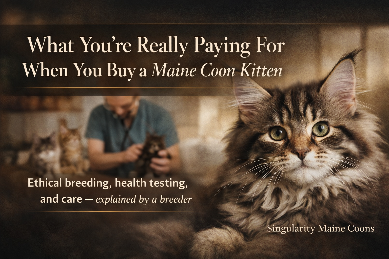 What You’re Really Paying For When You Buy a Maine Coon Kitten