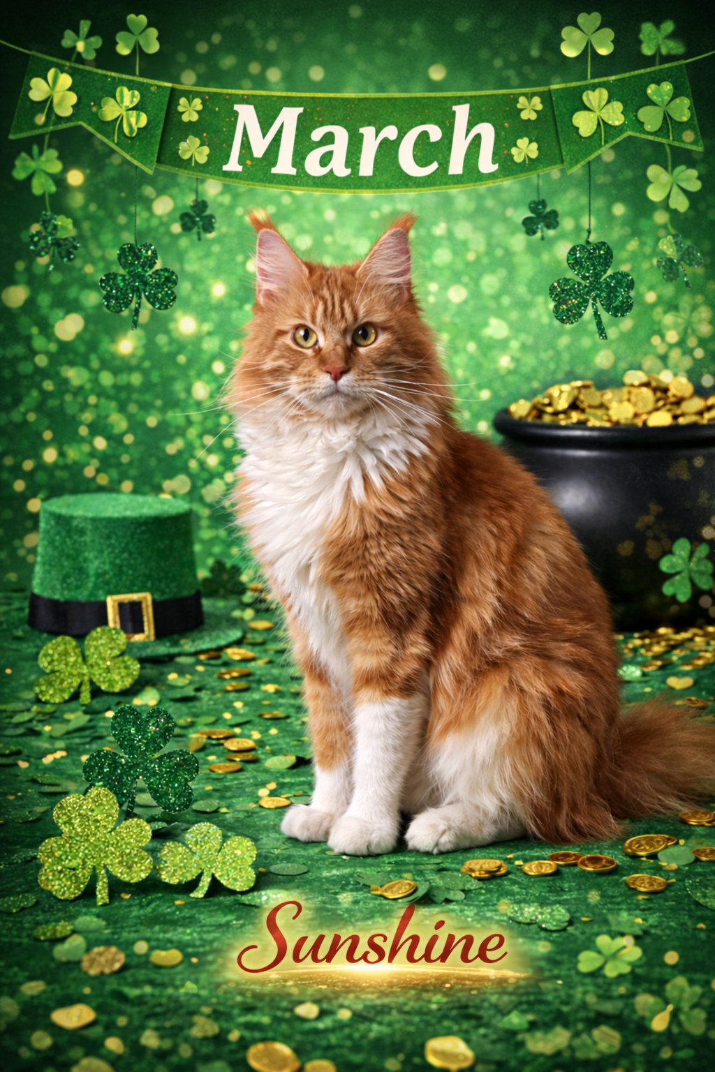 March at Singularity Maine Coons