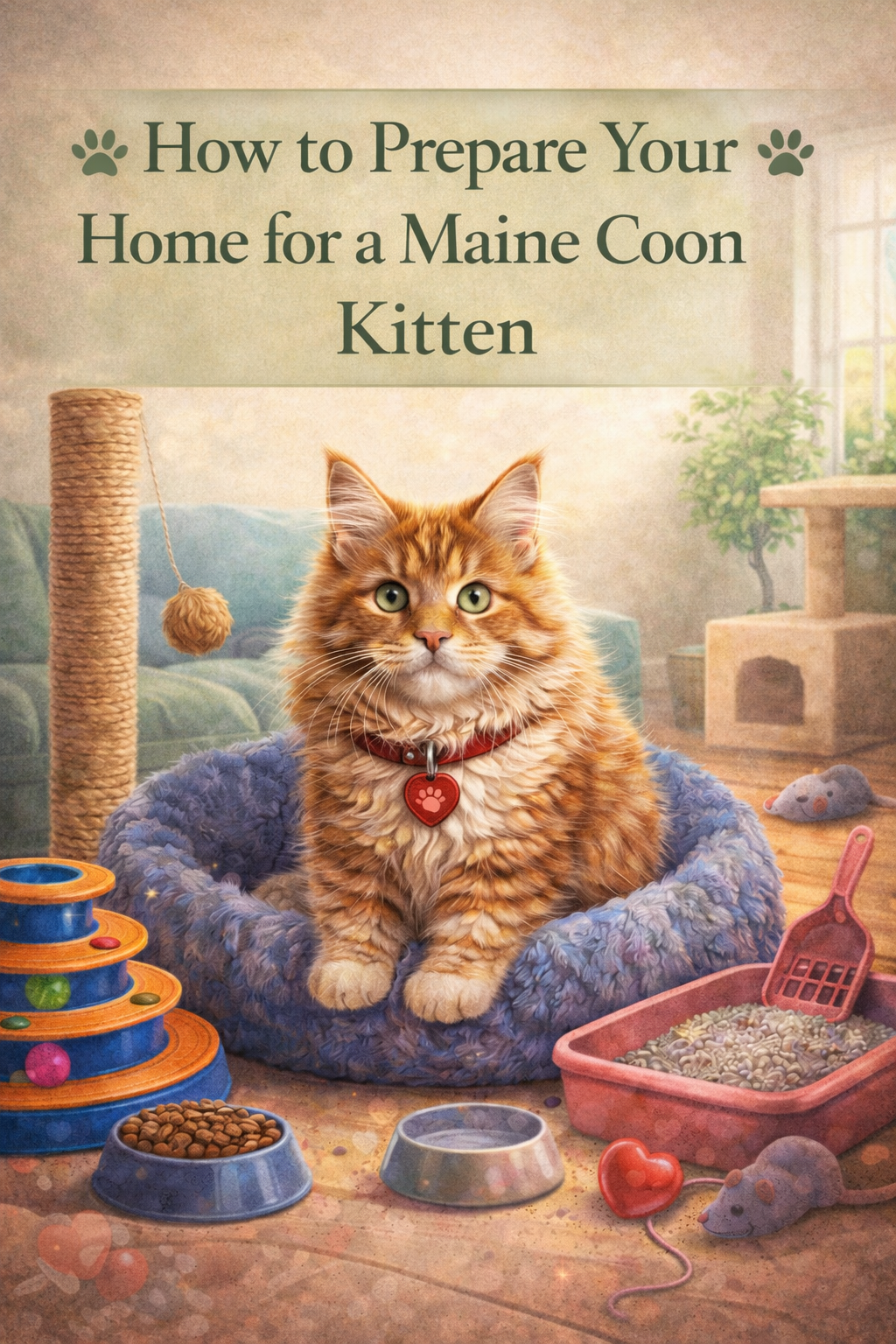 How to Prepare Your Home for a Maine Coon Kitten