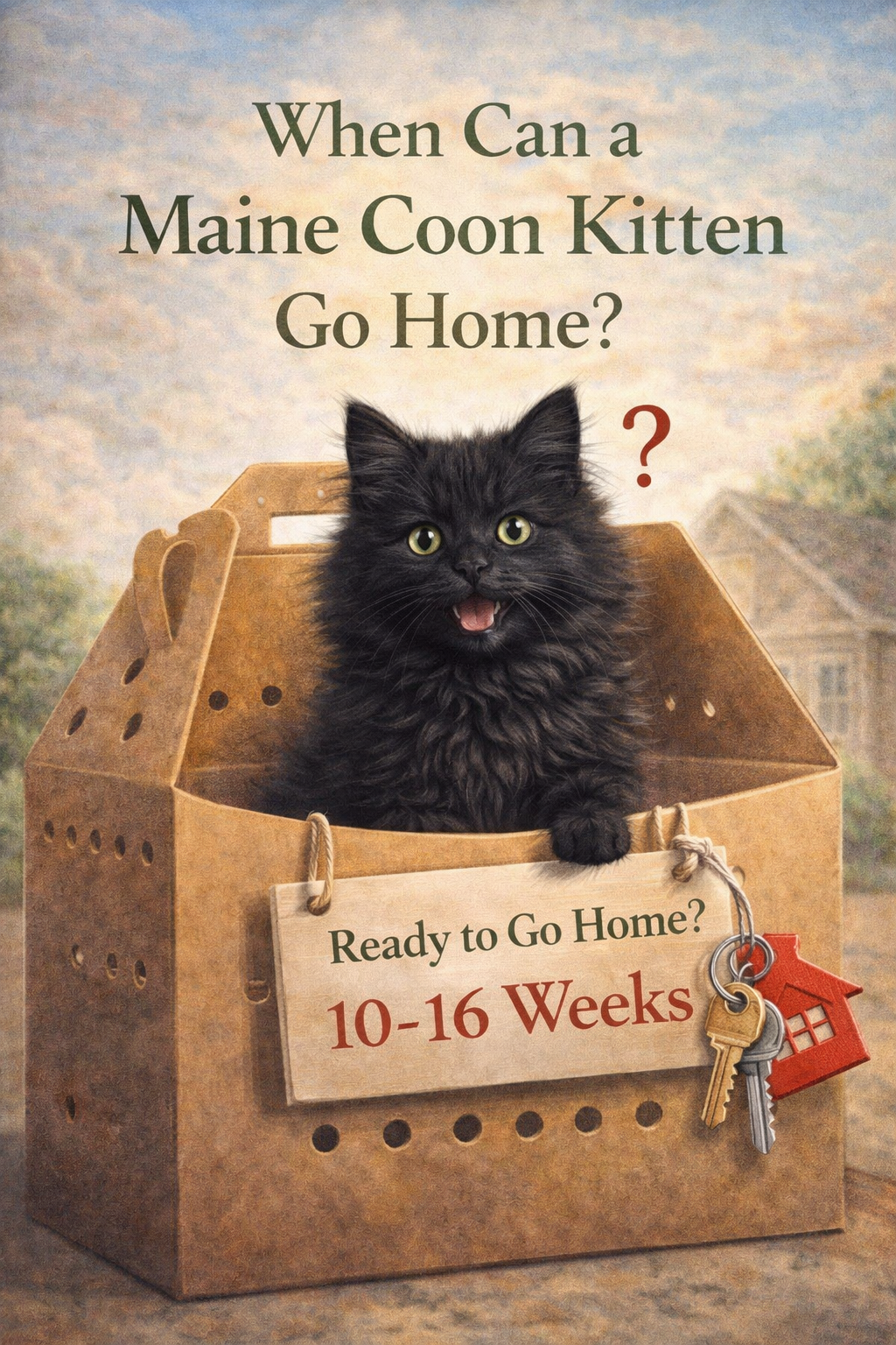 When Can a Maine Coon Kitten Go Home