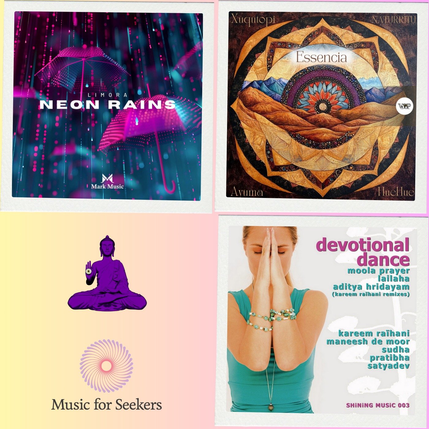 Playlist Update: Music for Seekers

We've added 3 new tracks to our sonic journey!

Our Music for Seekers playlist is your gateway to healing through sound. Immerse yourself in deep electronic rhythms infused with spiritual elements. From soulful dee