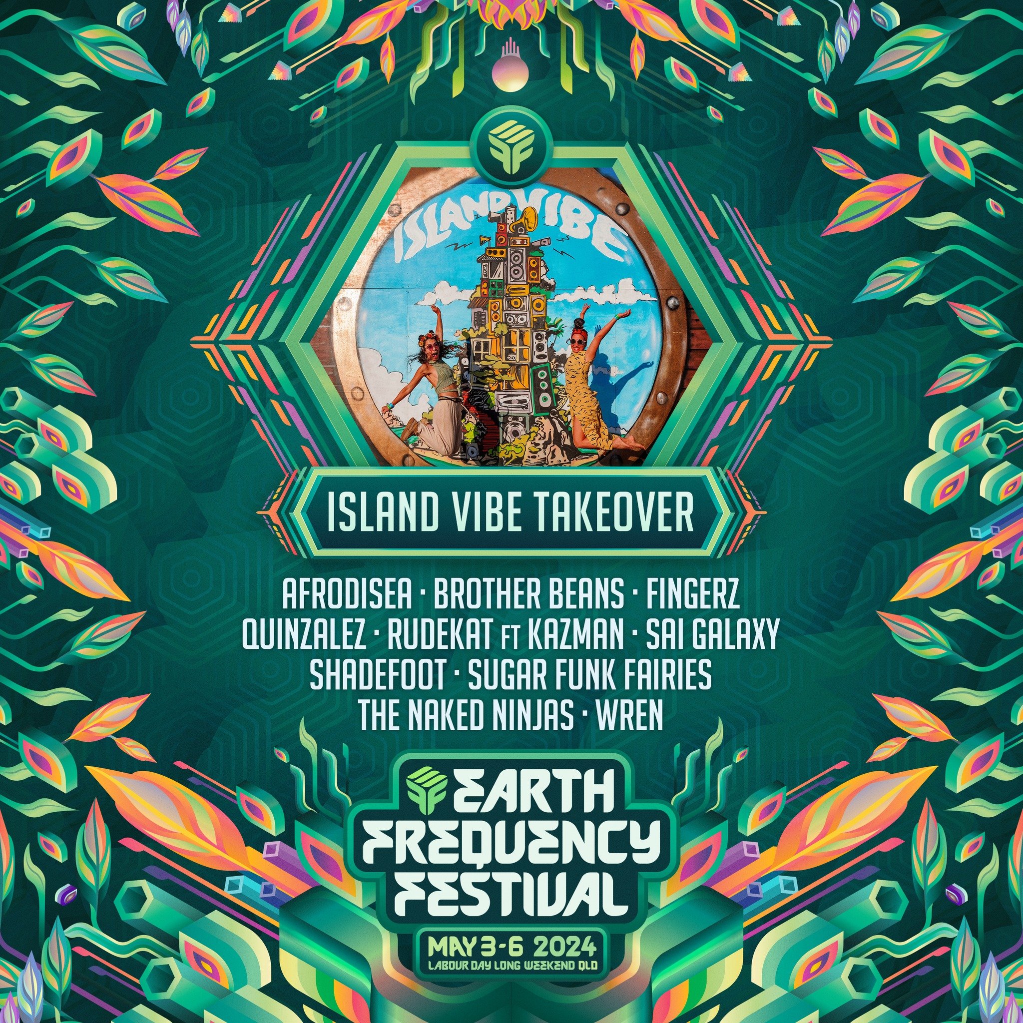 We're amped to be hosting a takeover from the peace loving pirates from Island Vibe on the Friday day/night!  Founded in 2006, the same year as Earth Frequency, like two music loving siblings we have grown and collaborated over many years and it's al