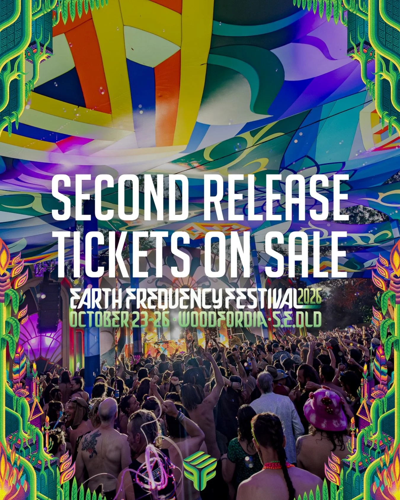 Early prediction 🔮 

Judging how fast we&rsquo;re moving so far&hellip; these won&rsquo;t last long! Grab yours now and lock in your place at EFF2026 at Woodfordia 💚
