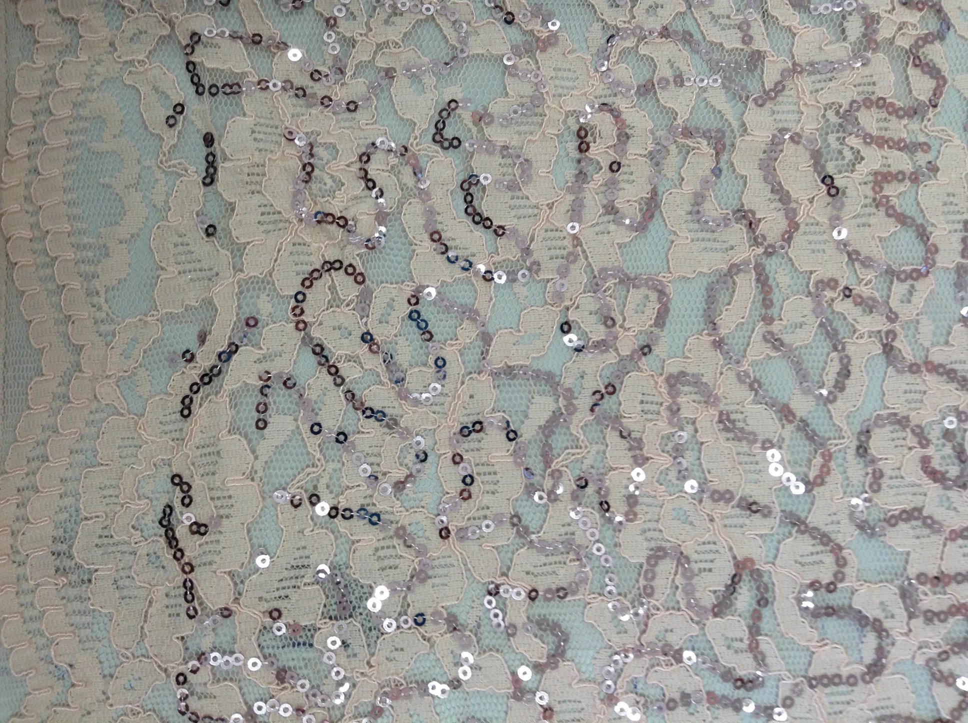 Blush - Night Shine Embroidery, Sequins (SR005)