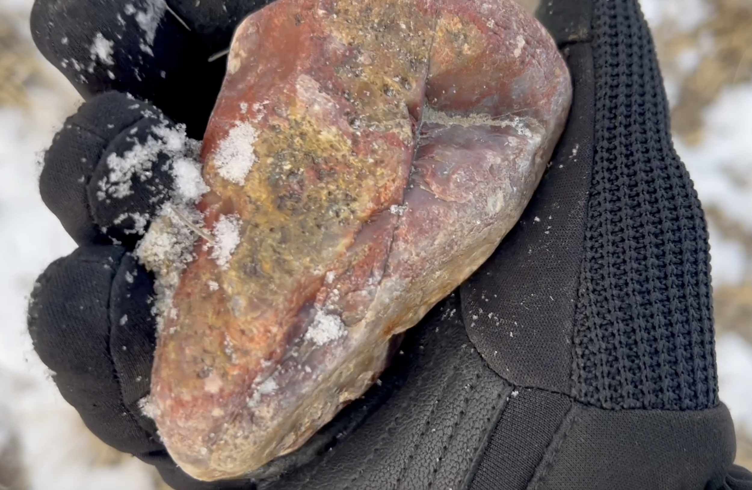 It just meant you had to hike farther to find more rocks.