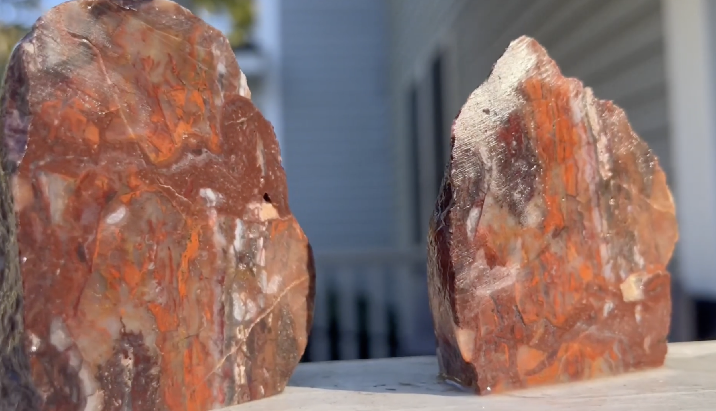 Decent straight cuts, no polish yet