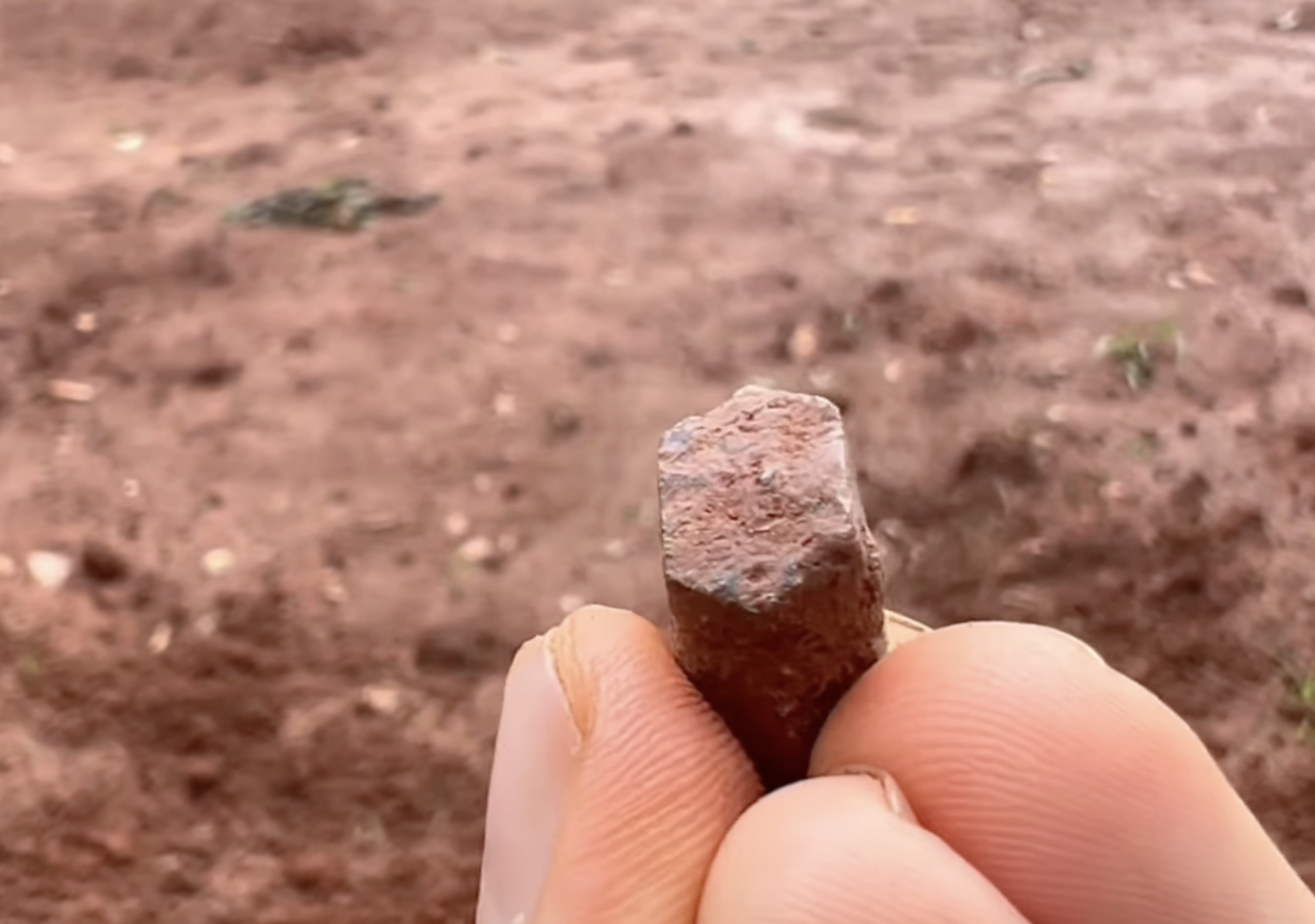 A large, but scraggly piece.