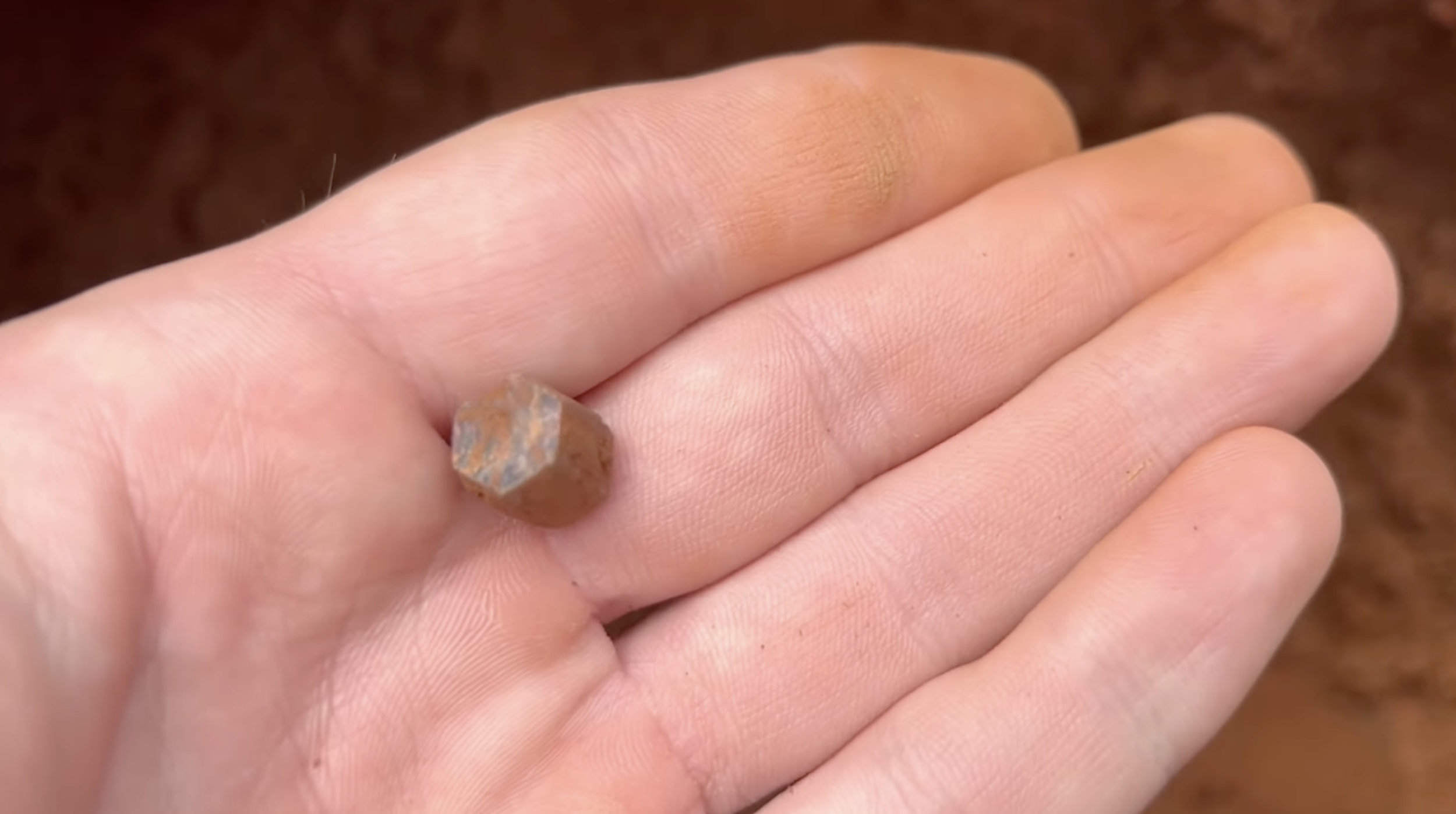 A small piece of corundum with nice faces.