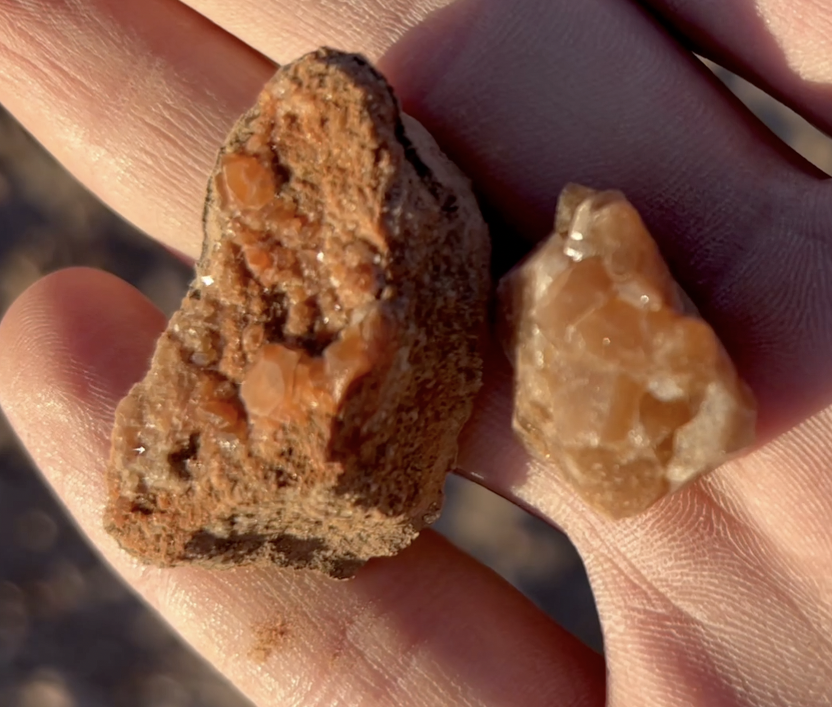 The one on the left is still on the matrix.