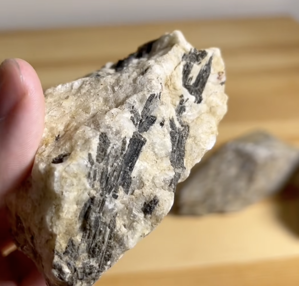 The black tourmaline was pretty neat too, and an unexpected surprise.