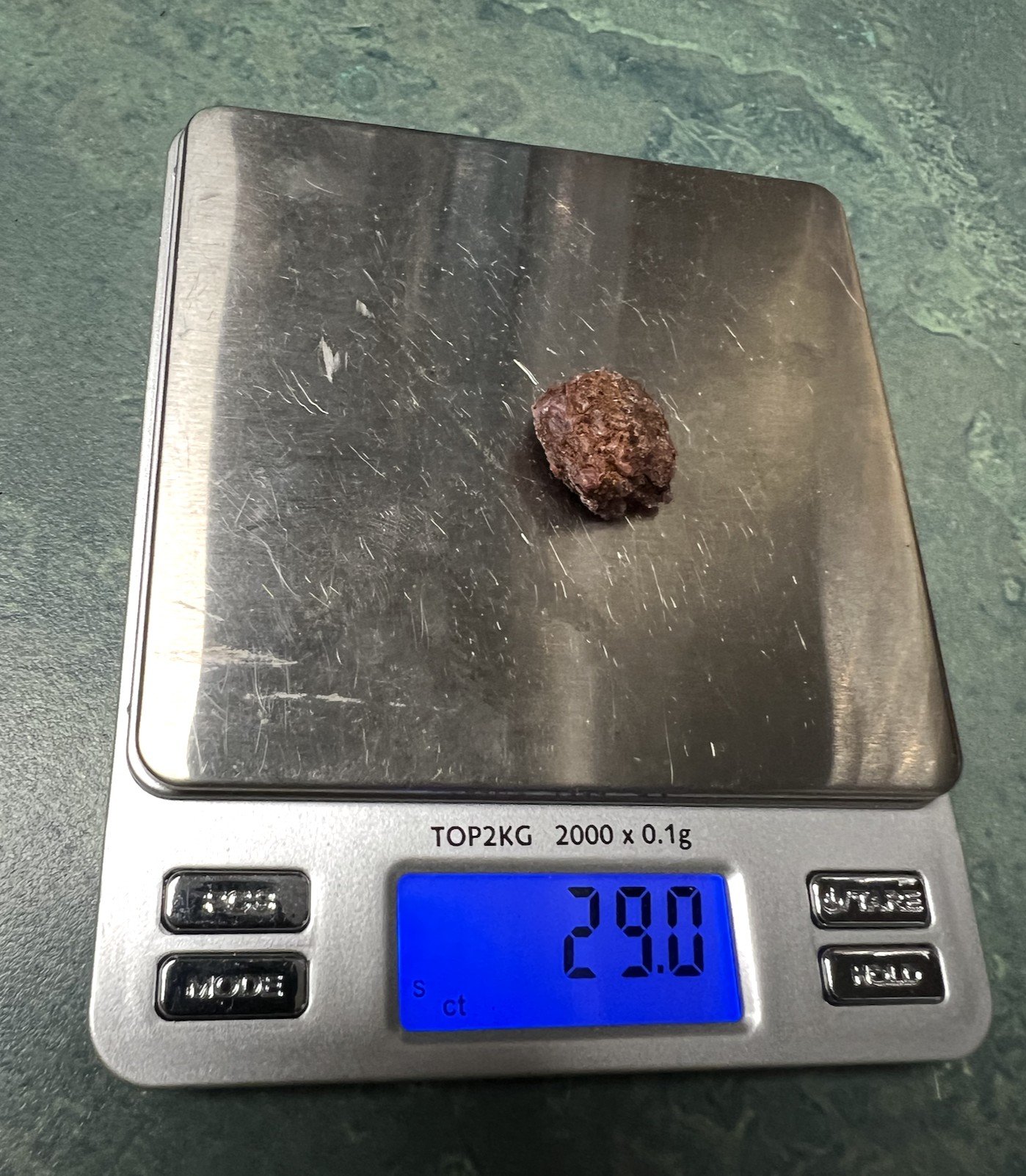 Here is the second of them, this one sitting at 29 carats.

At this point in time, I am unsure what to do with them.  I would like to have them faceted in the future but I don’t have expertise on their quality or clarity.  If you have any recommendat