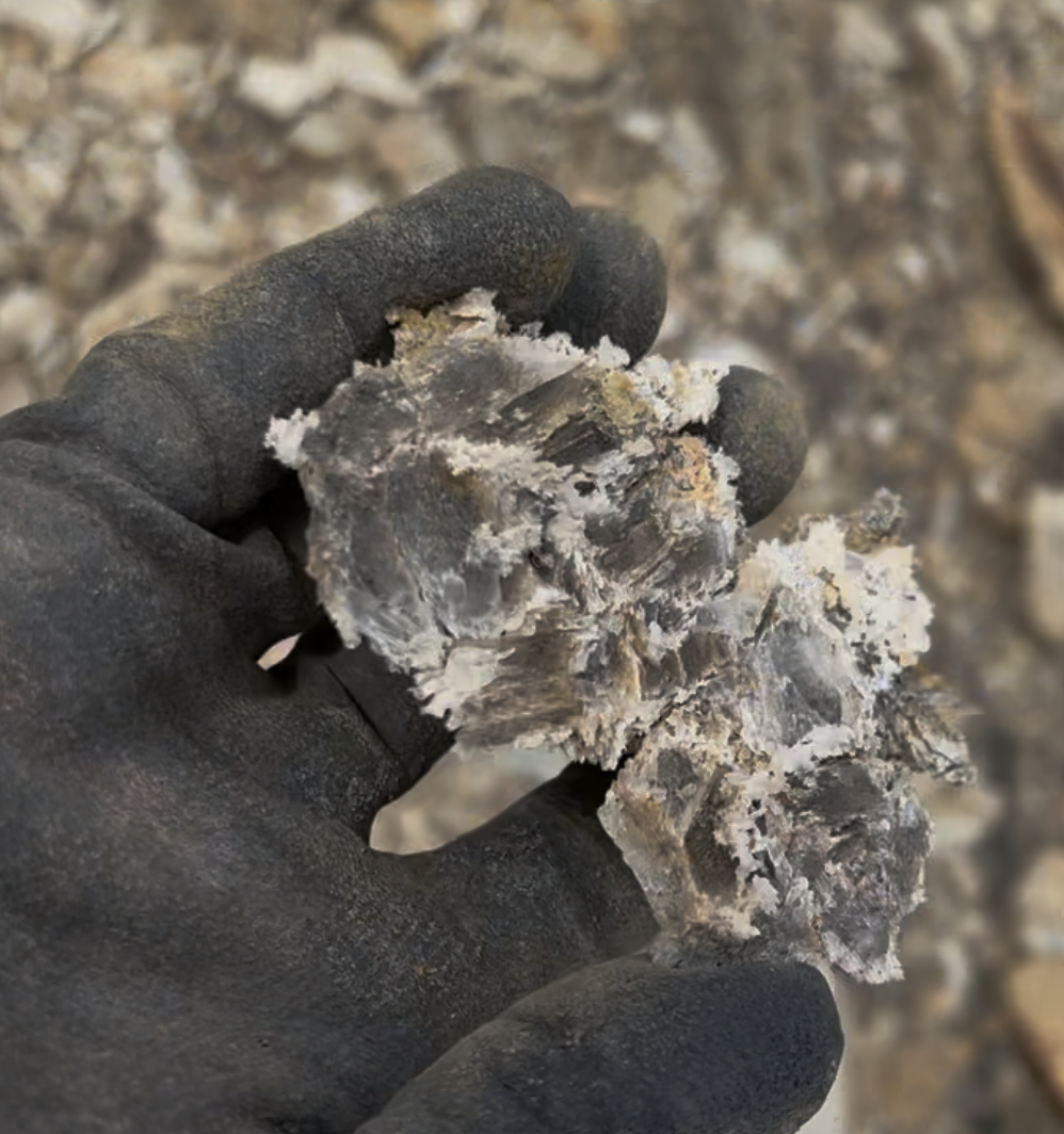 This is the selenite you'll find here.  It's thin and brittle, so probably not great for collecting.