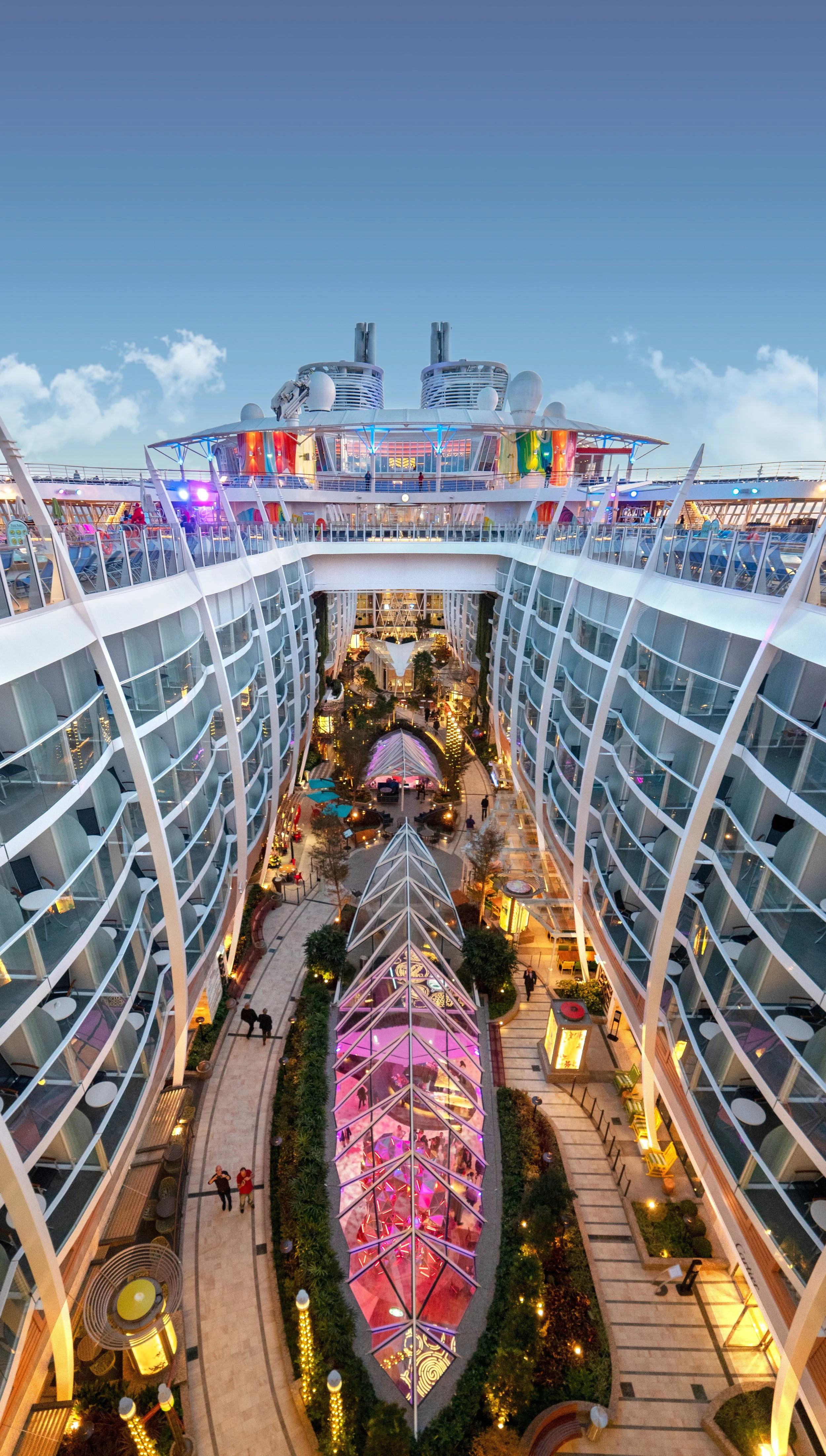 Central Park and the Boardwalk on Symphony of the Seas
