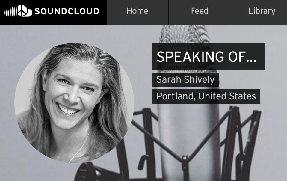 Speaking of... Soundcloud