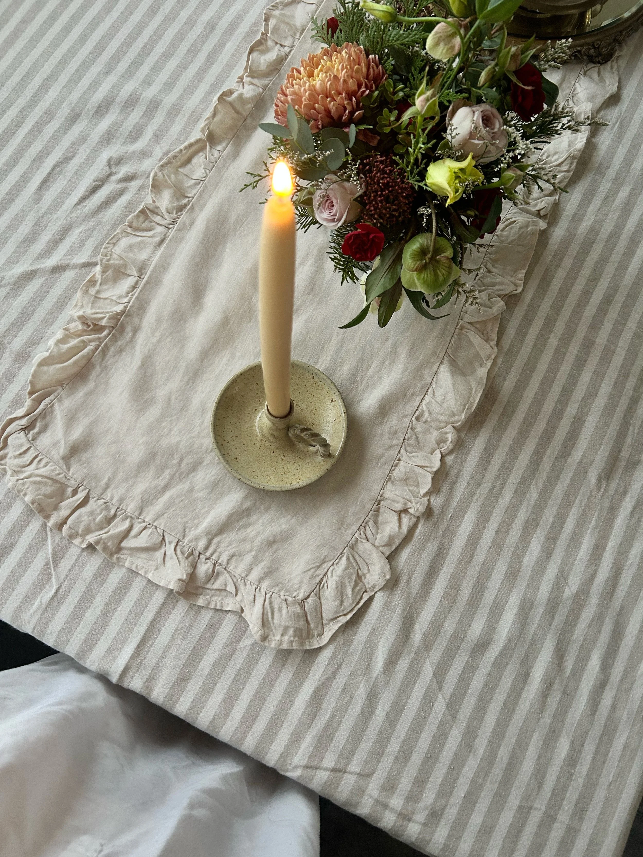 Handmade candle holder