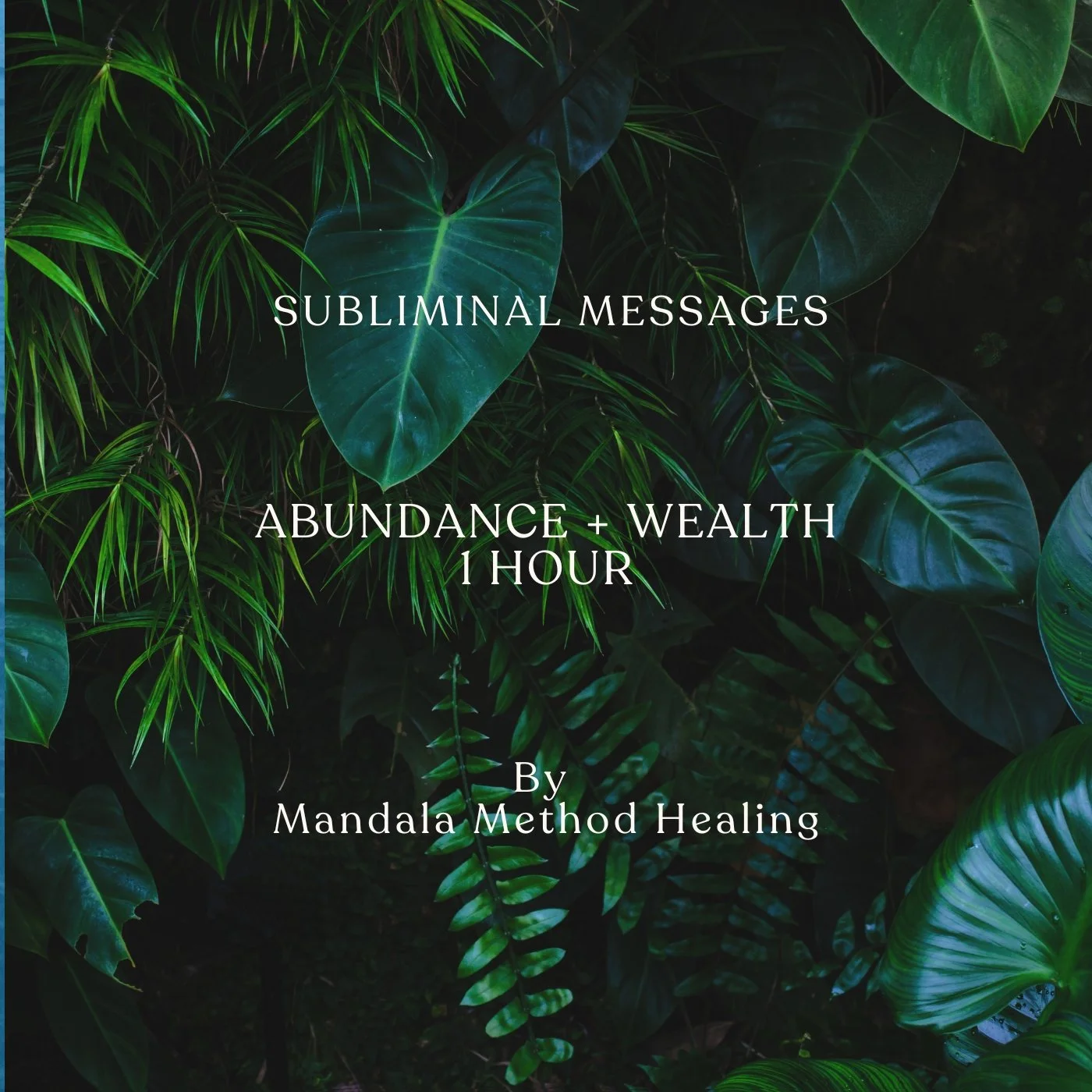 Abundance and Wealth Subliminal Messages Rain Sounds 1 Hour