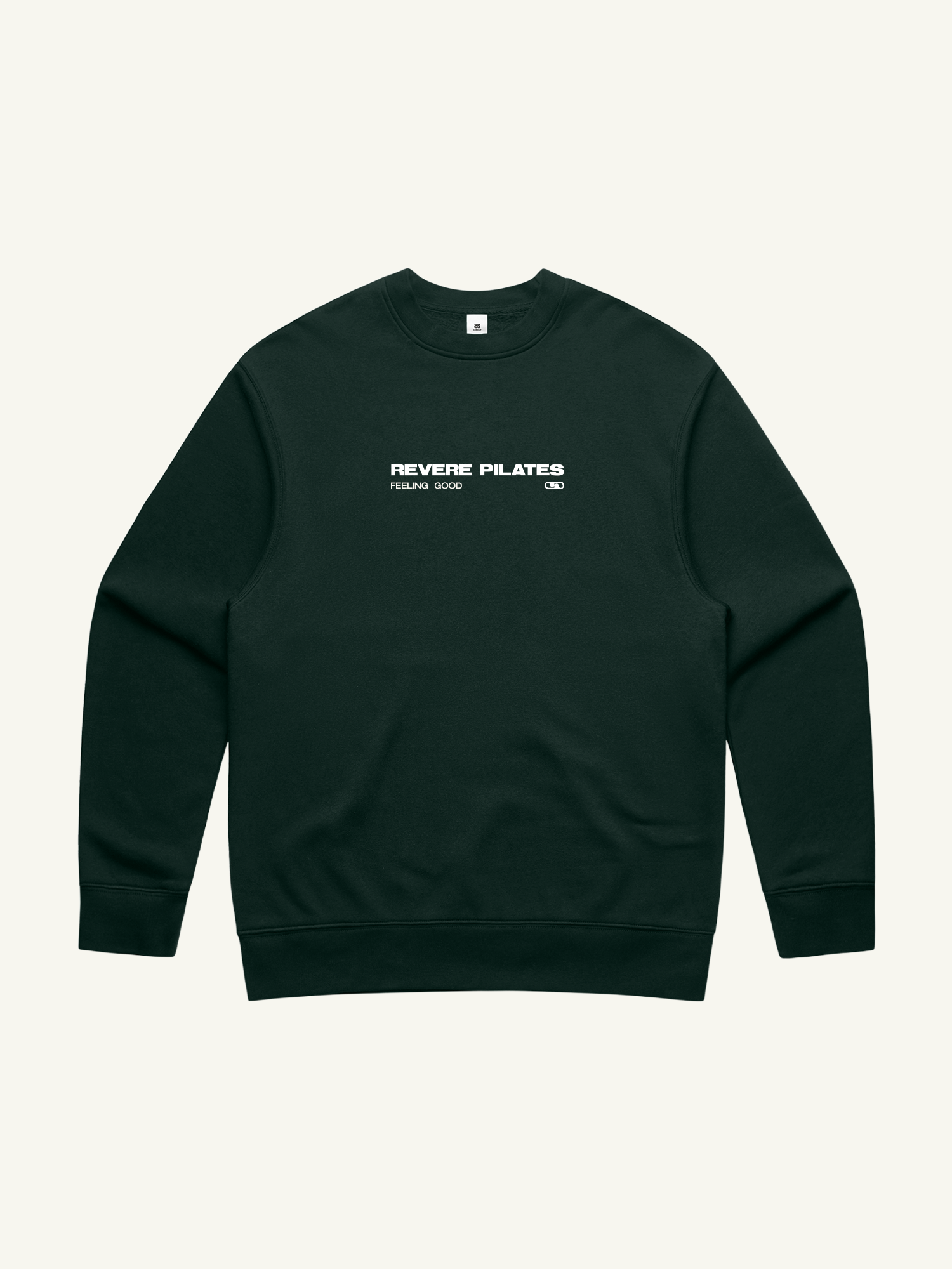 W26 Relax Crew Neck Sweater | Pine Green