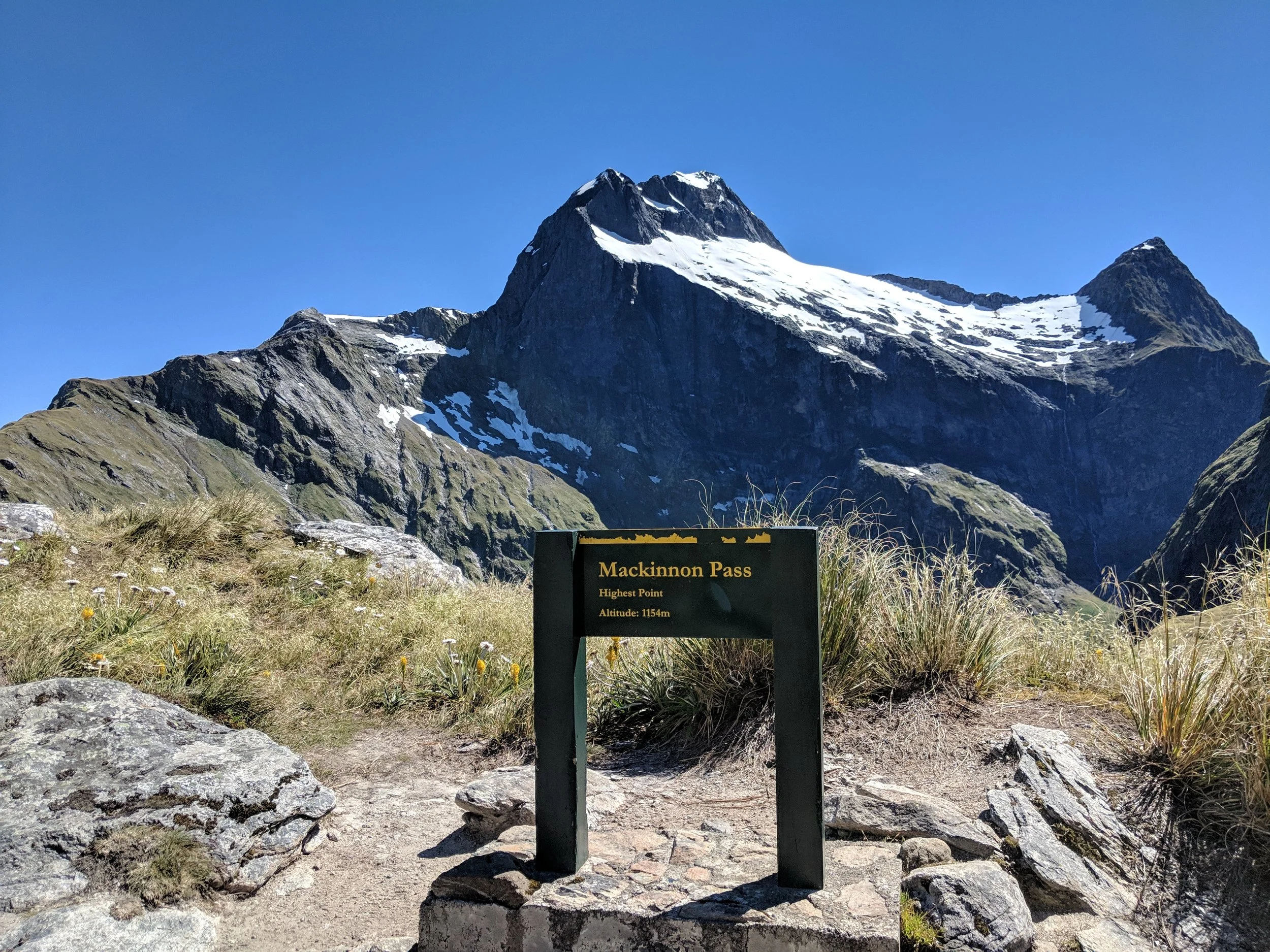 MacKinnon Pass on Milford Track, Fiordland National Park