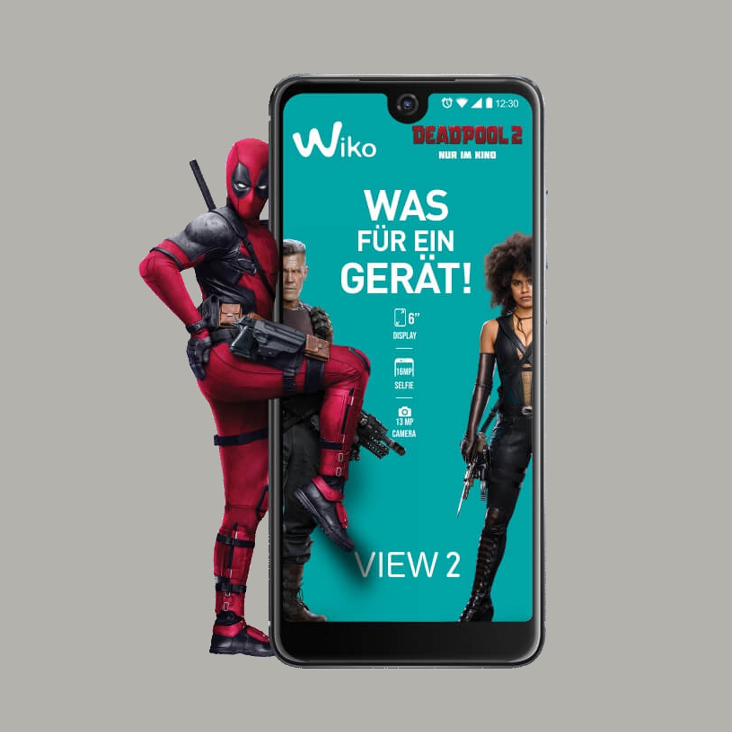 Deadpool 2 & Wiko
(Marketingkooperation zum Kinostart mit dem
Smartphonehersteller)