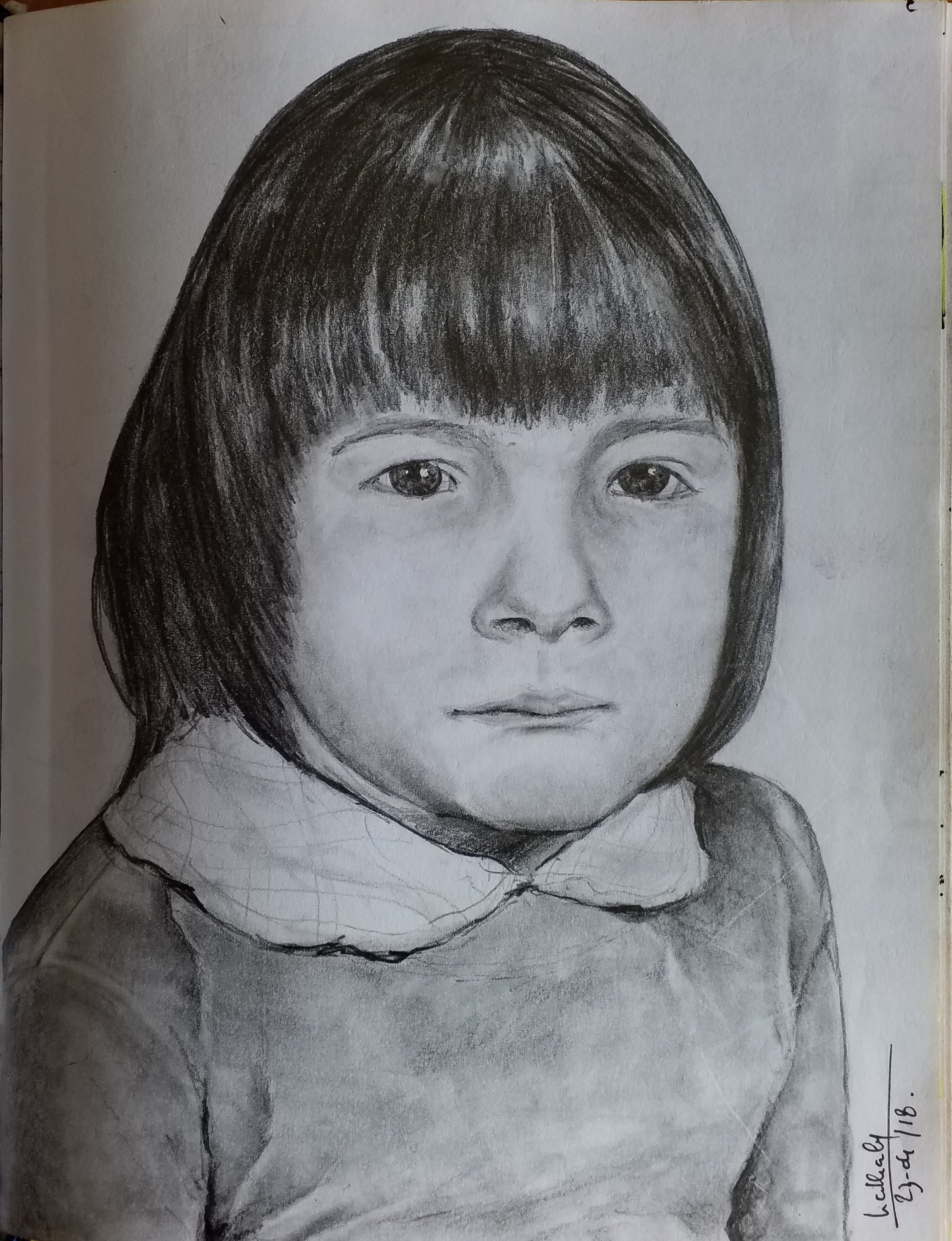 Portrait au graphite