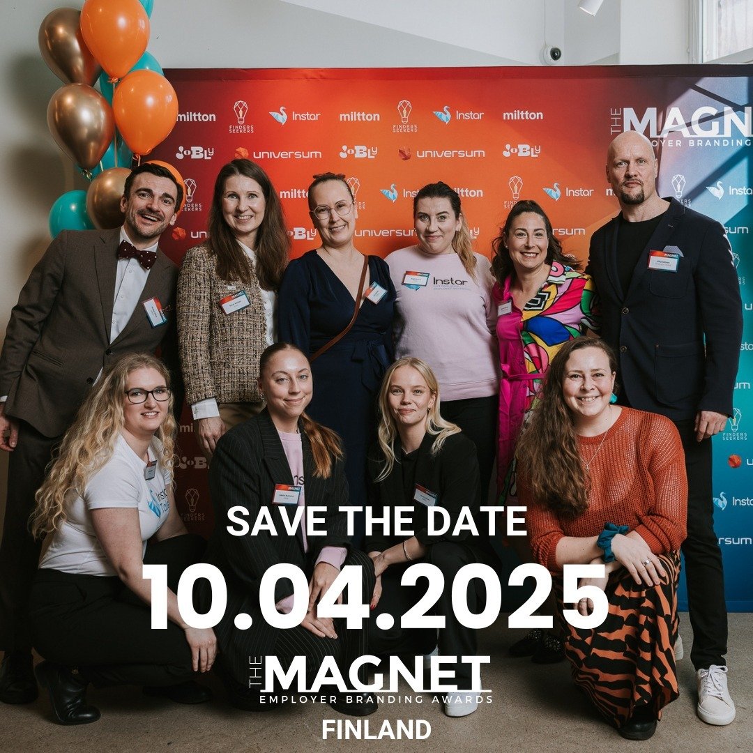 🧲 The 3rd edition of the @magnetawards Finland is coming! 🧲

📅 When: April 10th, 2025

✨ Why: To celebrate the most innovative and inspiring Employer Branding achievements and learn from the best in the industry. 

🚀 What to Expect:
- Top-tier st