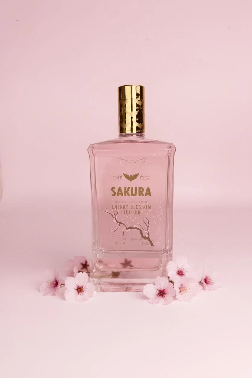 SAKURA CHERRY BLOSSOM  LIQUEUR 32%ABV