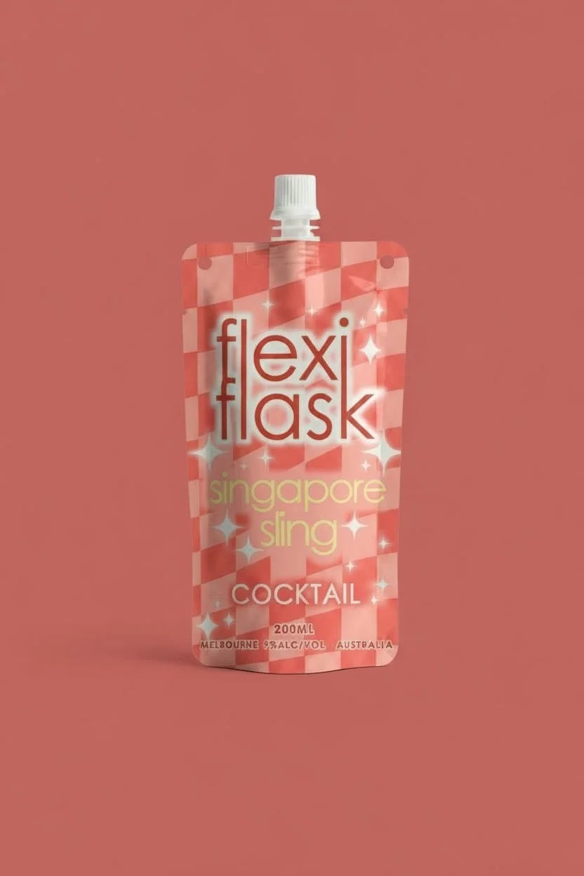 FLEXIFLASK SINGAPORE SLING 9%ABV 200ML