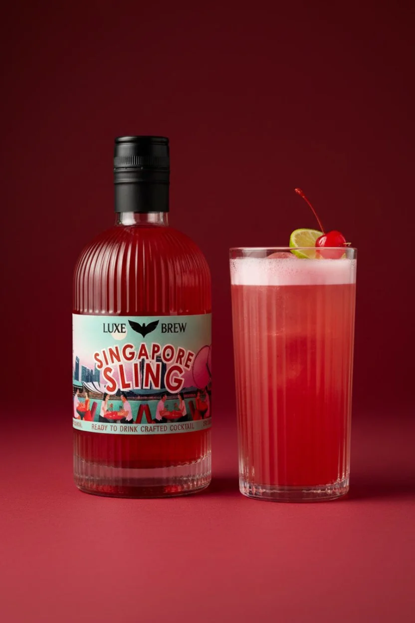 SINGAPORE SLING 15%ABV 500ML (790 Baht THAILAND ONLY)