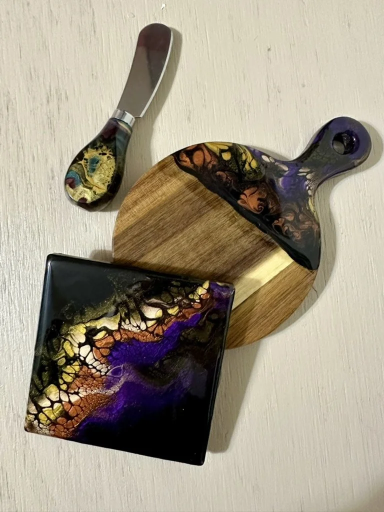 Mini Cheeseboard & Coaster