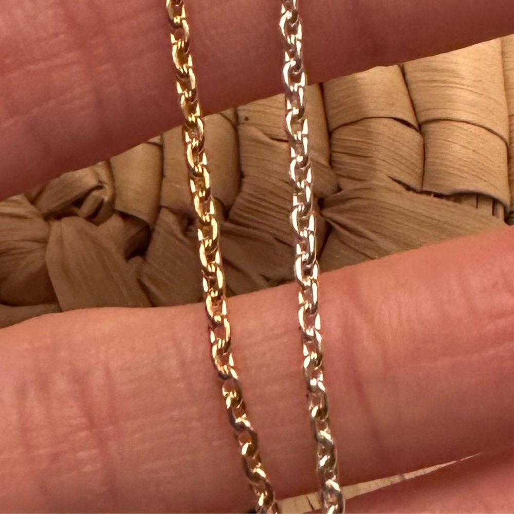 Solid Link Small Chain - 2.2mm — Permanent Jewelry Training