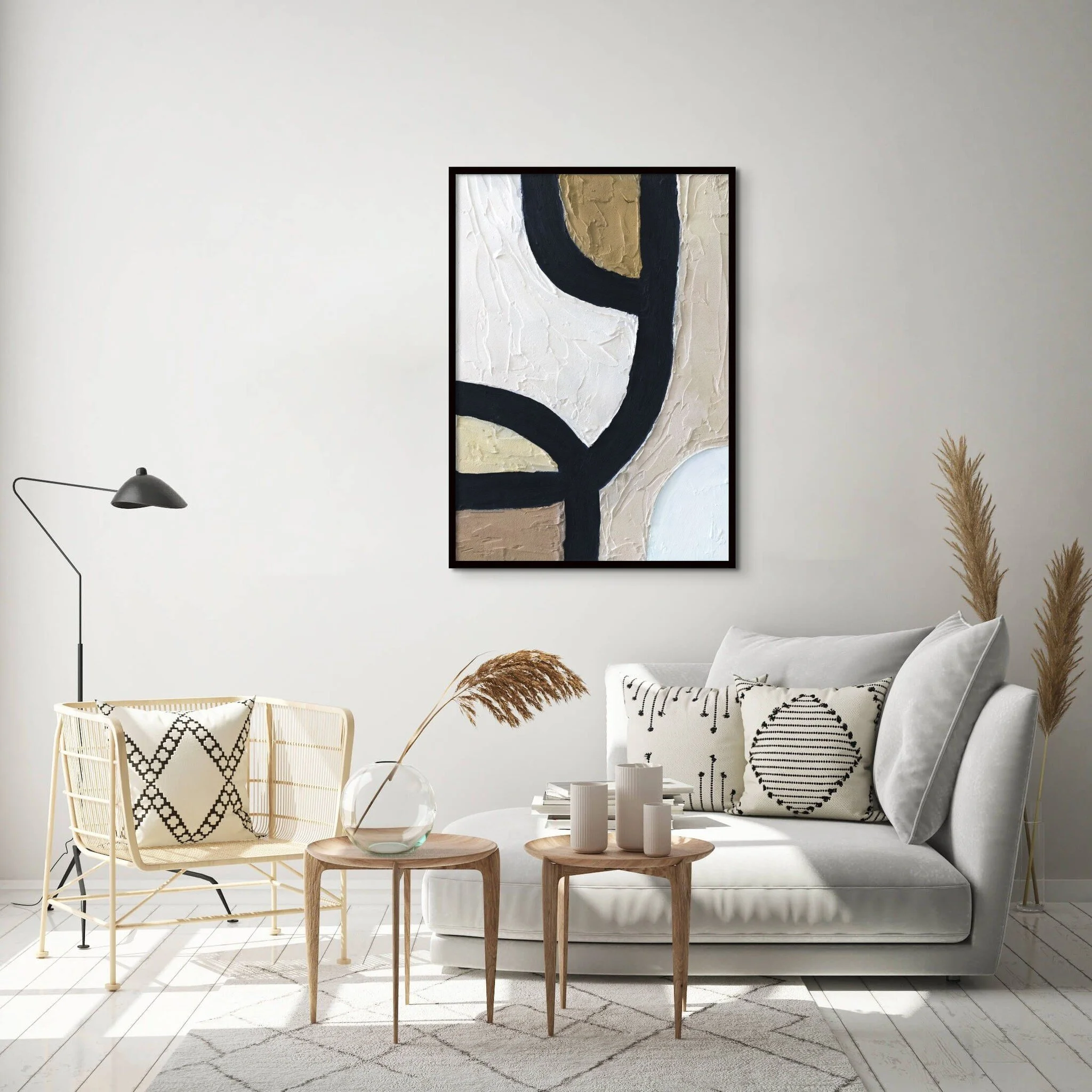 I have some exciting News! This Organic Beige piece is now available on our Etsy Store✨ Love, Love, Love this piece in a neutral contemporary styled room!! #contemporaryartist #dailycollector #emergingartist #abstractmag #magcontempory #minimalabstra