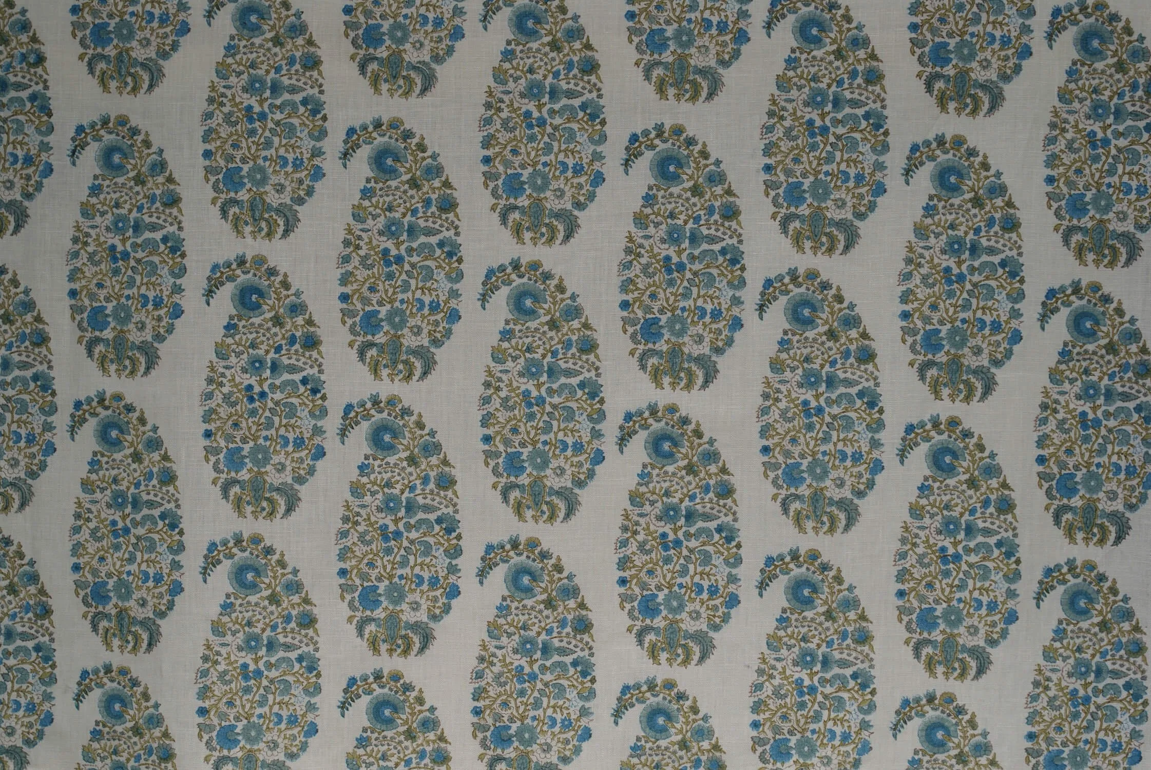 Paisley: Cobalt / Green