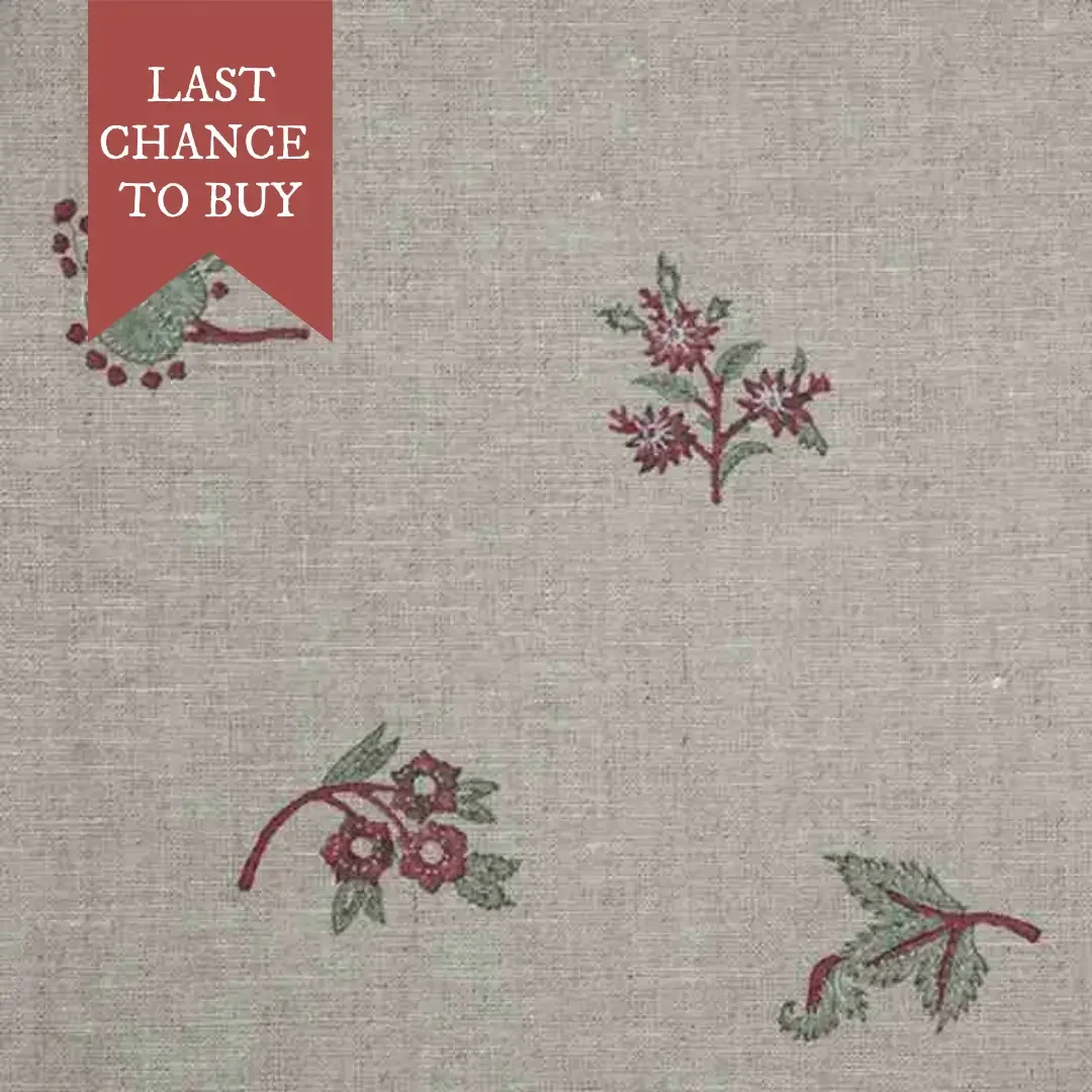 pukka-print-linen-fabric-last-chance-sprig-raspberry-aqua-repeat.webp
